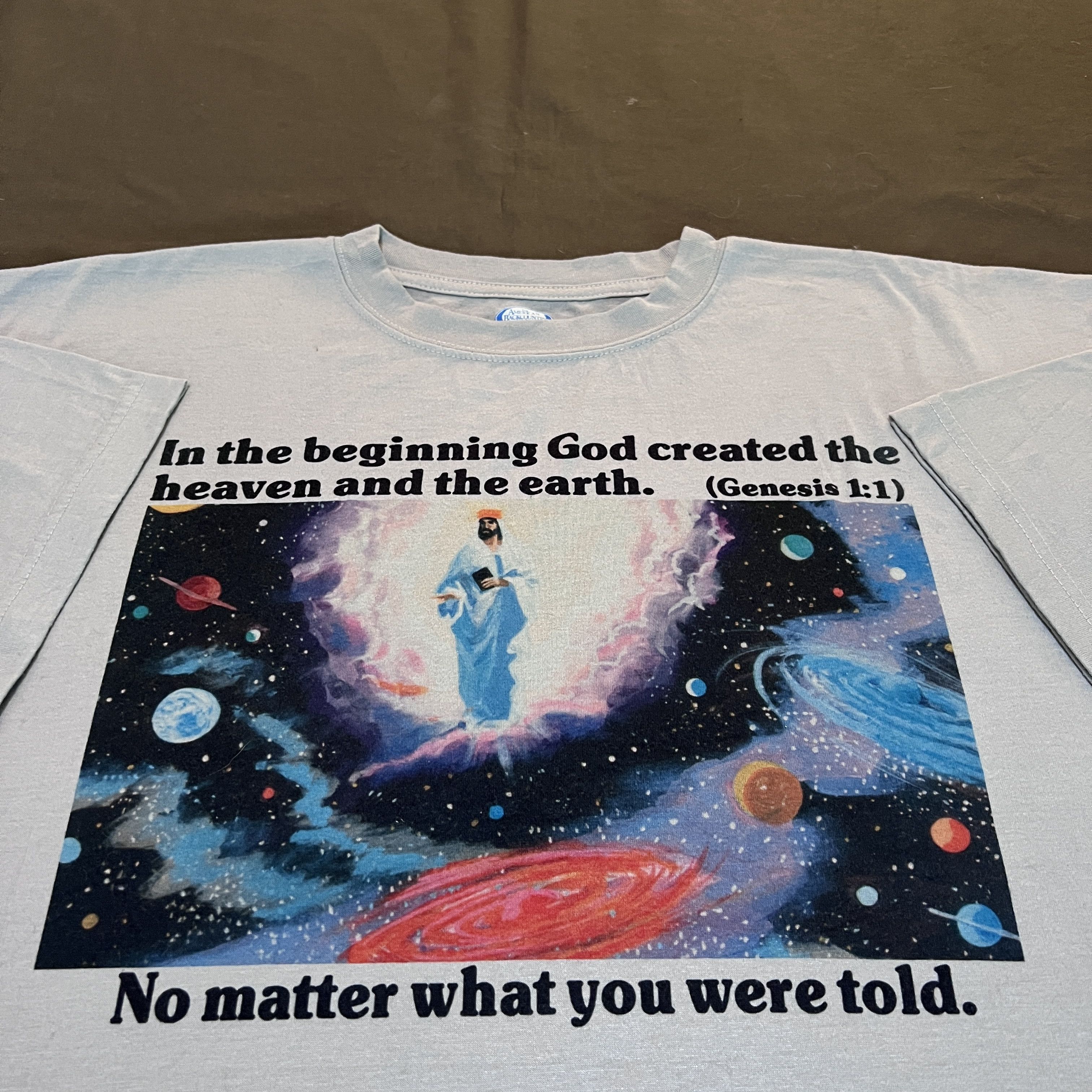 Other Jesus God Lord Bible Holy Tee 3XL Oversized Size US XXL / EU 58 / 5 - 1 Thumbnail