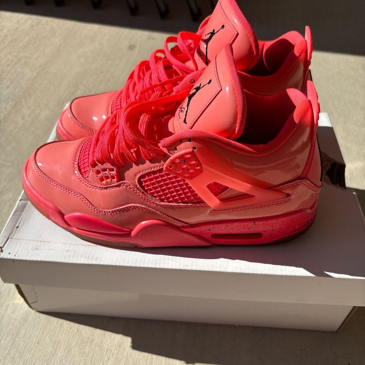 Jordan Brand Jordan 4 Hot Punch Size US 8 / EU 41 - 1 Thumbnail