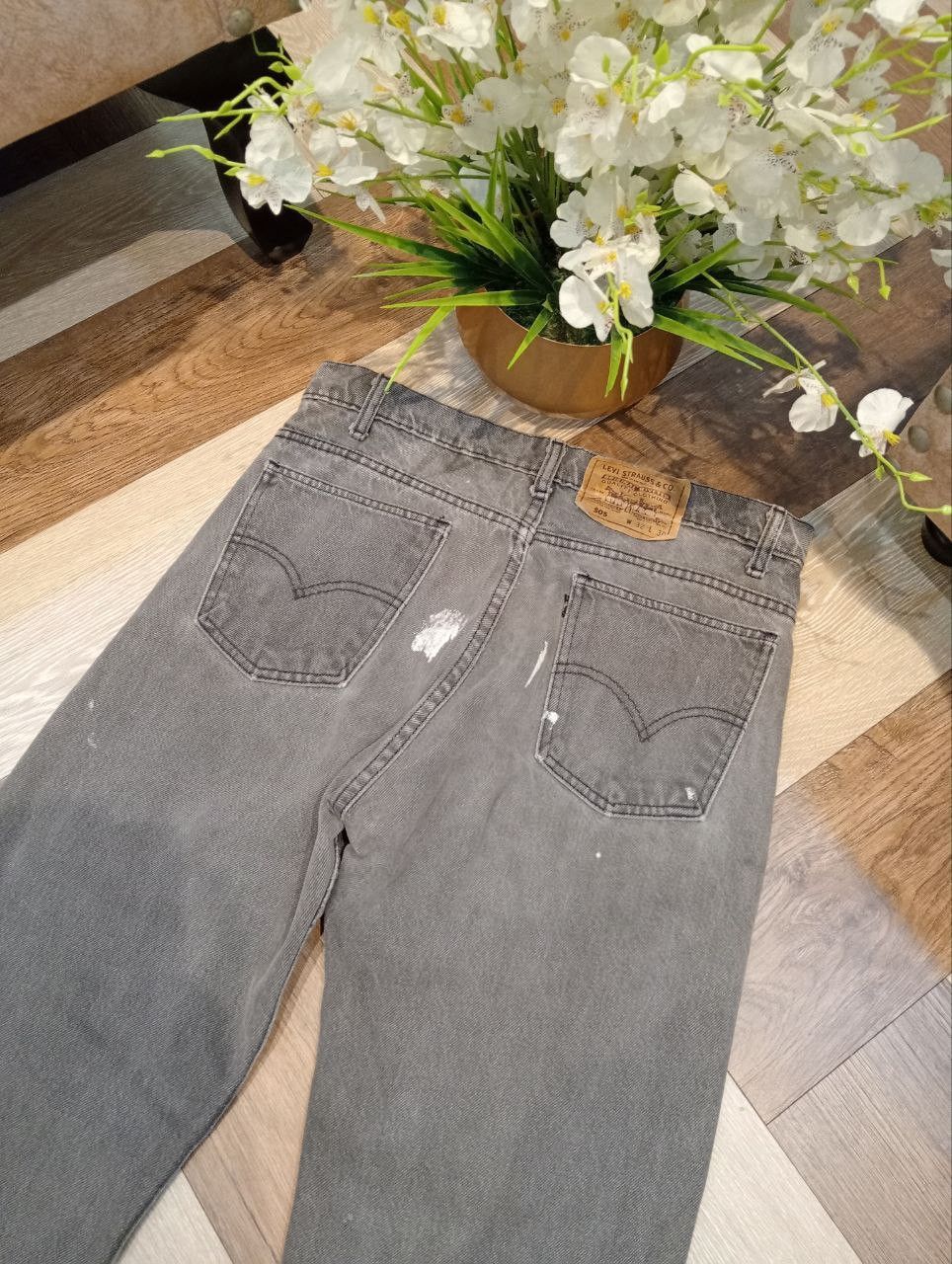 Levi's Vintage Clothing LEVI'S VINTAGE 505 BLACK JEANS - SIZE 32 Size US 32 / EU 48 - 13 Thumbnail