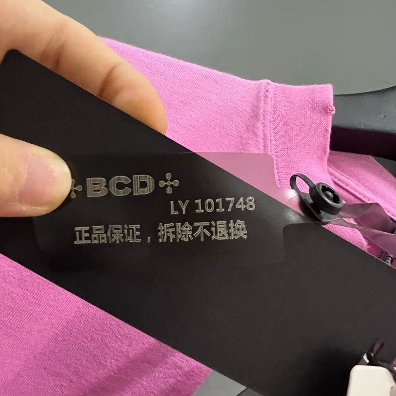 Balenciaga Balenciaga Pink letter logo printed short sleeve Size US L / EU 52-54 / 3 - 6 Thumbnail