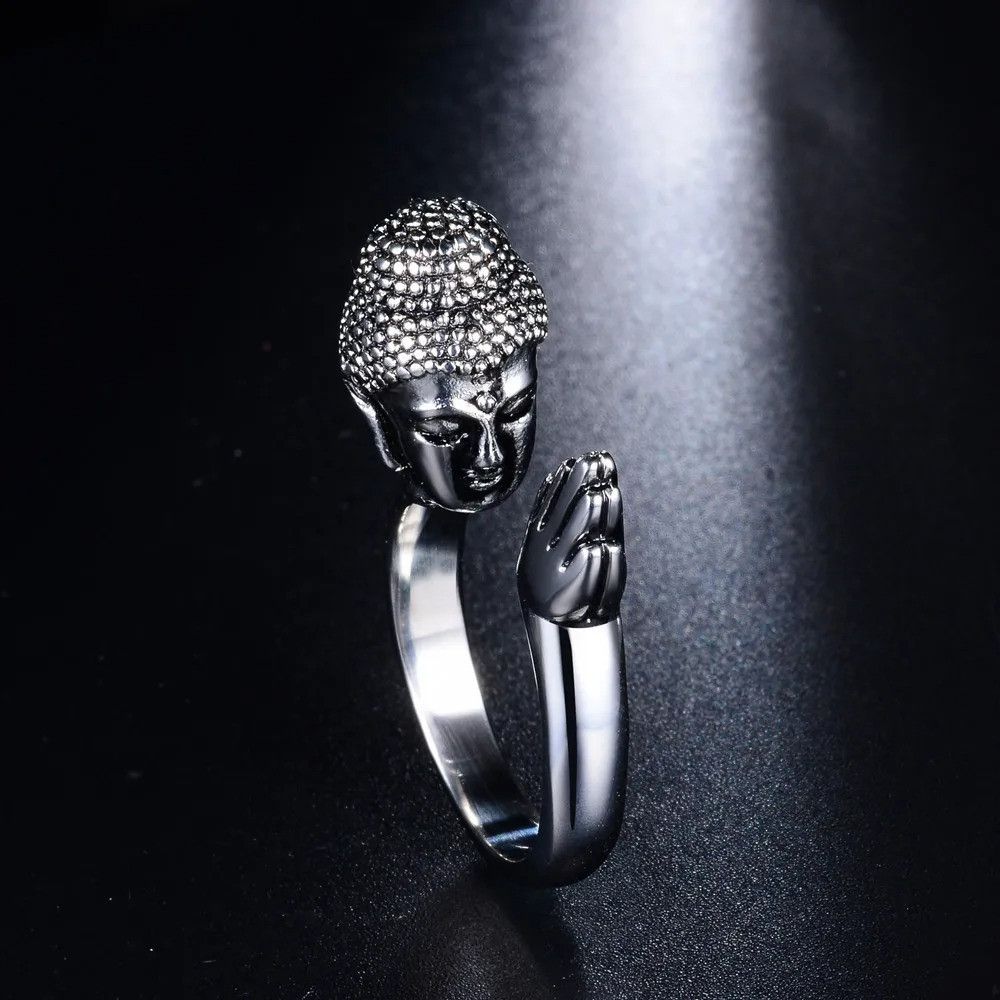 Japanese Brand × Jewelry × Vintage Praying Hands Ring Size ONE SIZE - 4 Thumbnail
