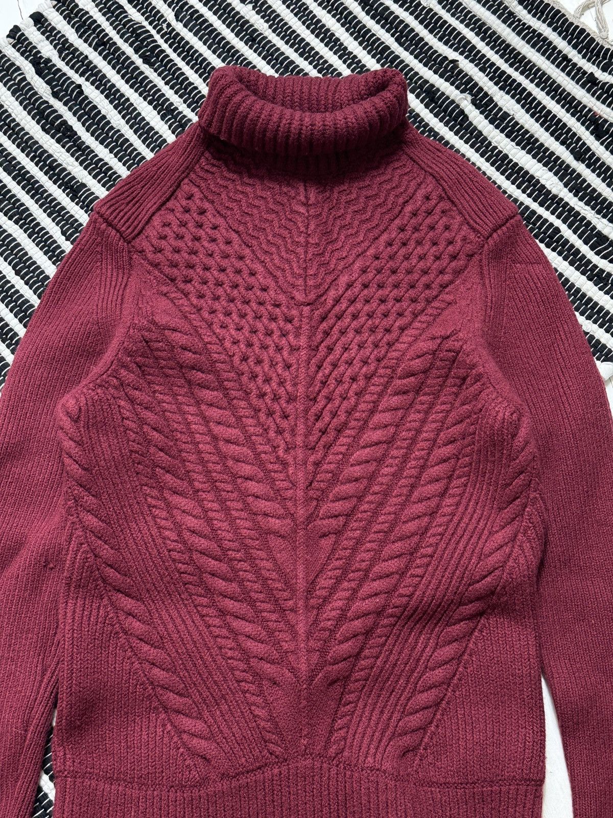 Burberry VINTAGE BURBERRY KNITTED SWEATER Size L / US 10 / IT 46 - 5 Thumbnail