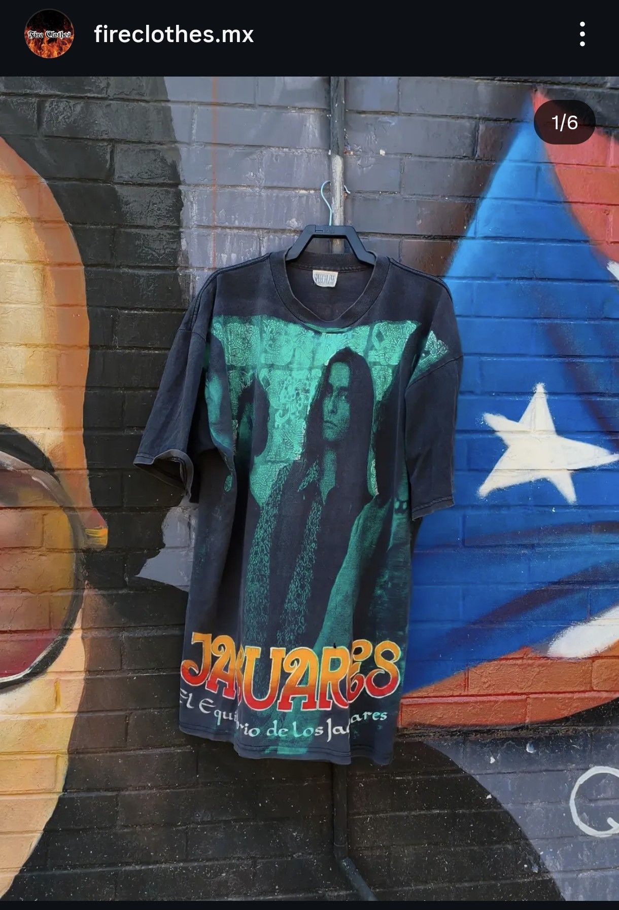 Vintage Vintage Mexican Btlg Jaguares El equilibrio de los jaguares Size US XL / EU 56 / 4 - 1 Thumbnail