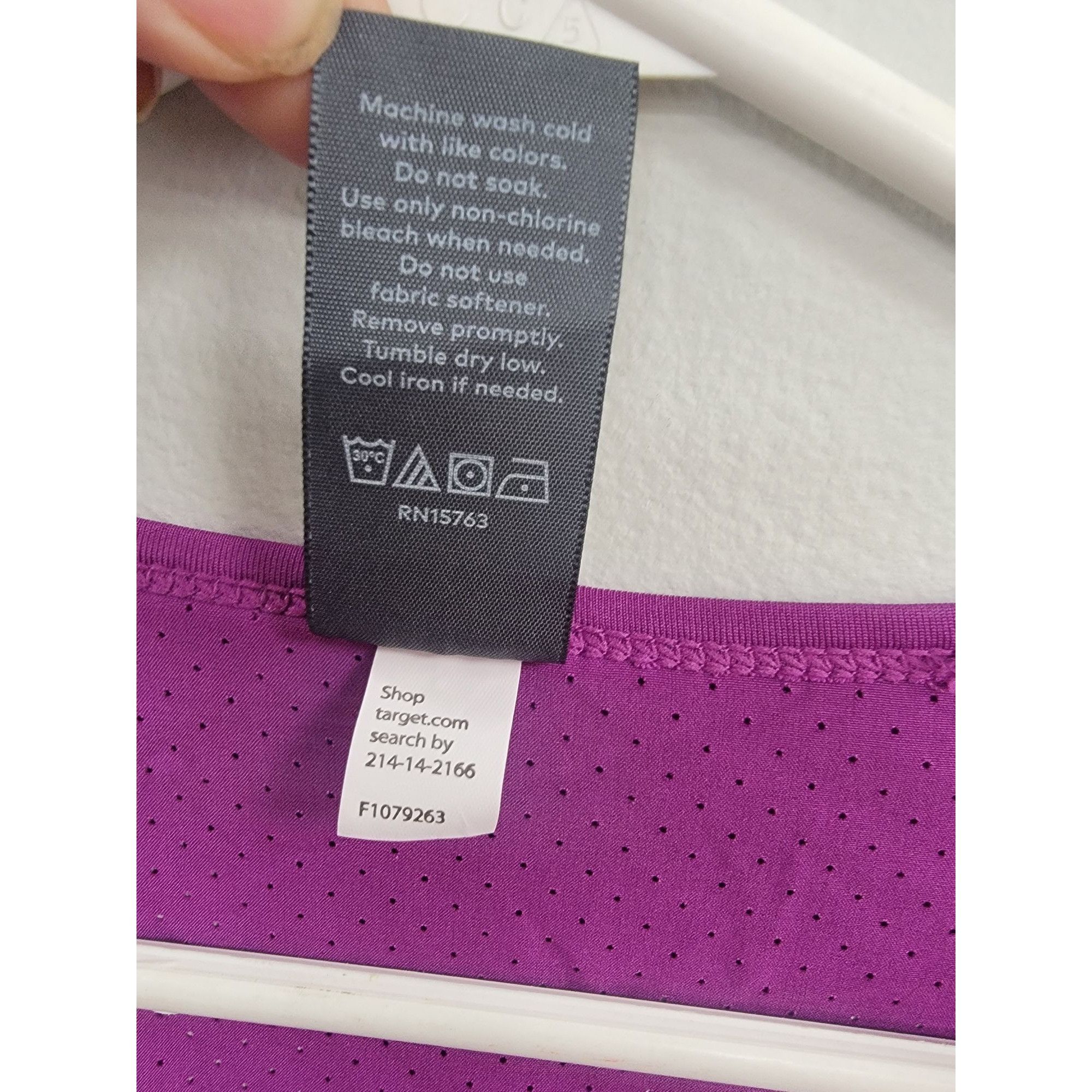 Other Target Womens Duo Dry+ Reflective Activewear Top Breathable Size L / US 10 / IT 46 - 9 Thumbnail