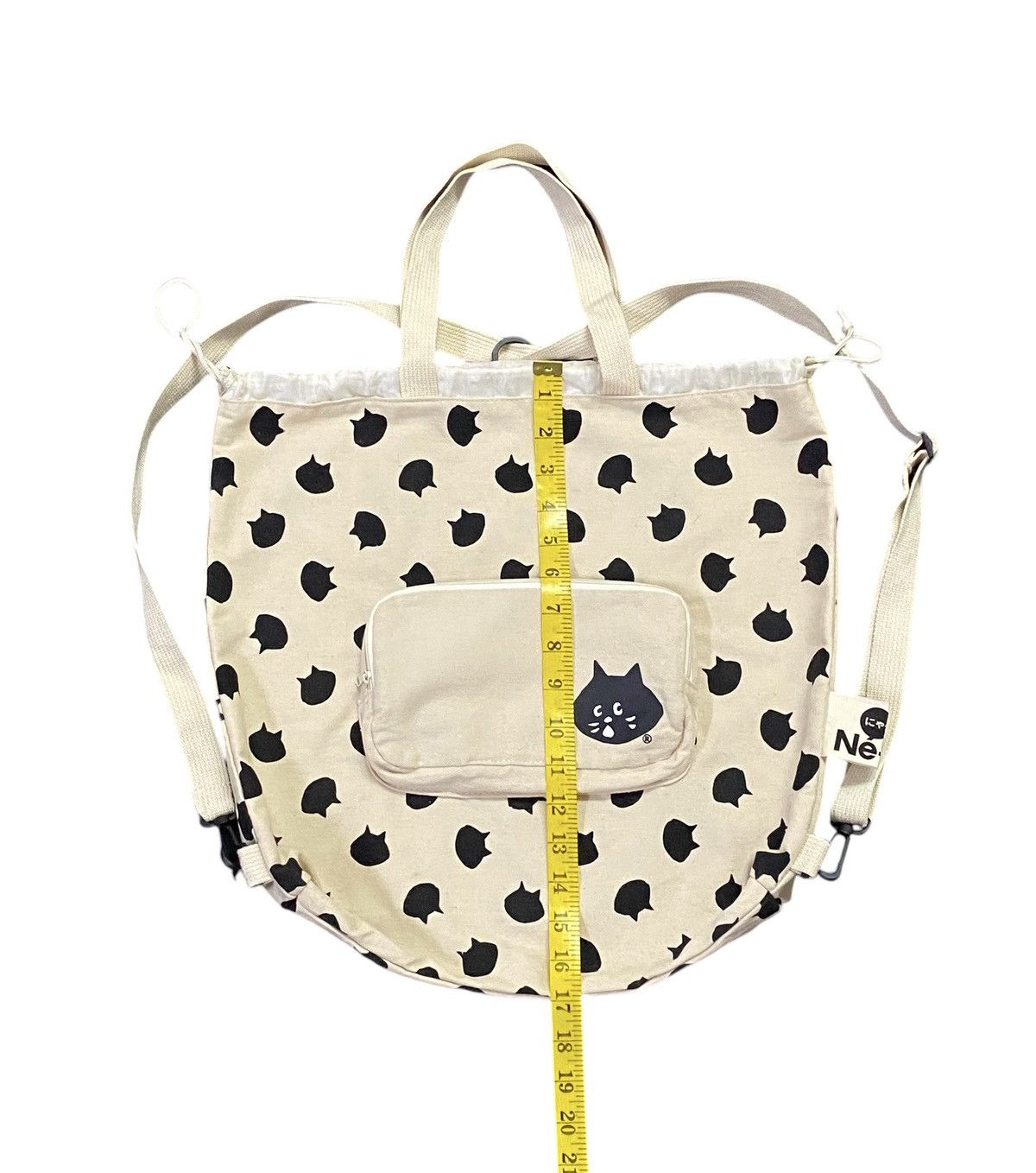 Issey Miyake Ne-Net By Issey Miyake Drawstring Bagpack/Tote Bag Size ONE SIZE - 16 Thumbnail