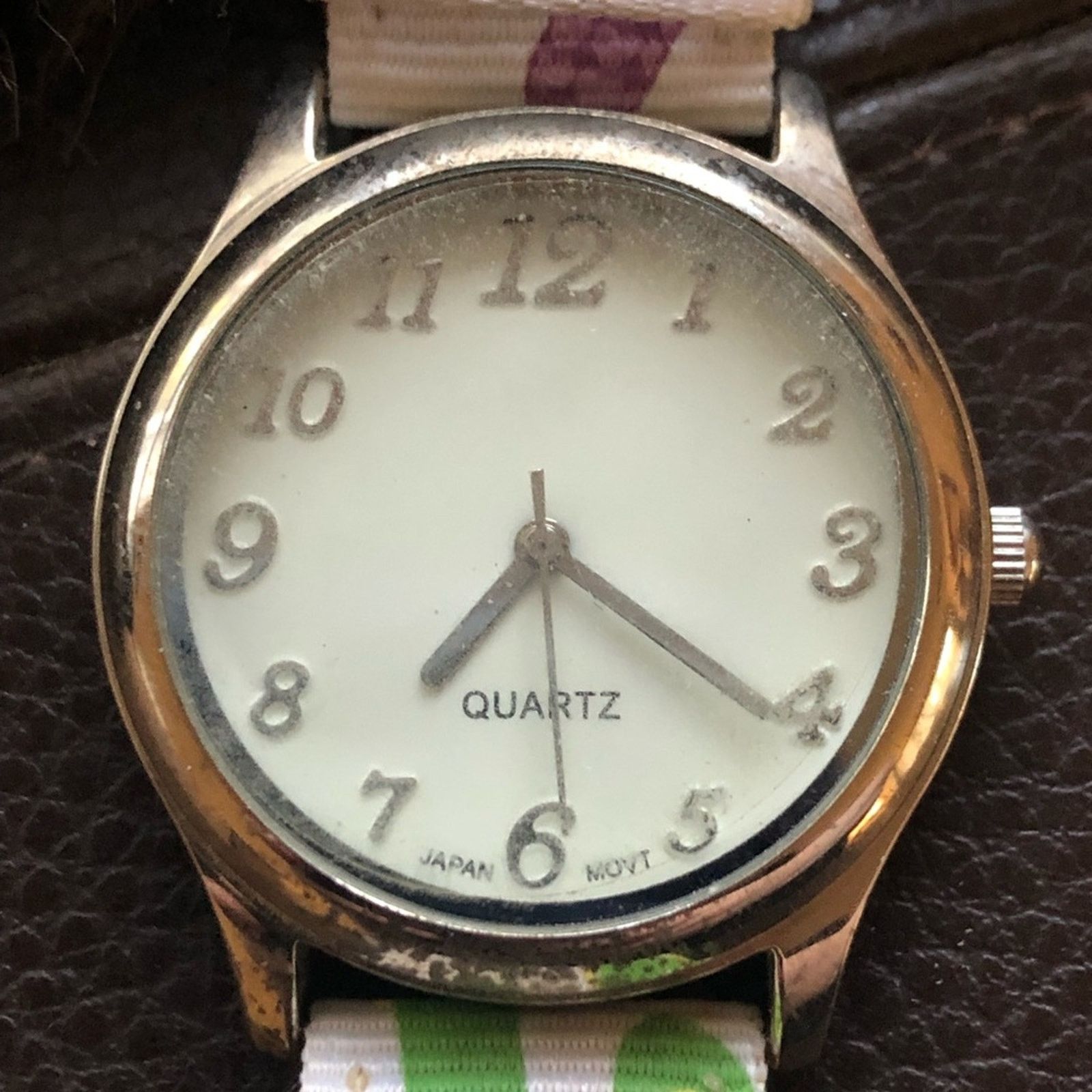 Other Flip flip colorful pattern canvas band watch Size ONE SIZE - 4 Thumbnail