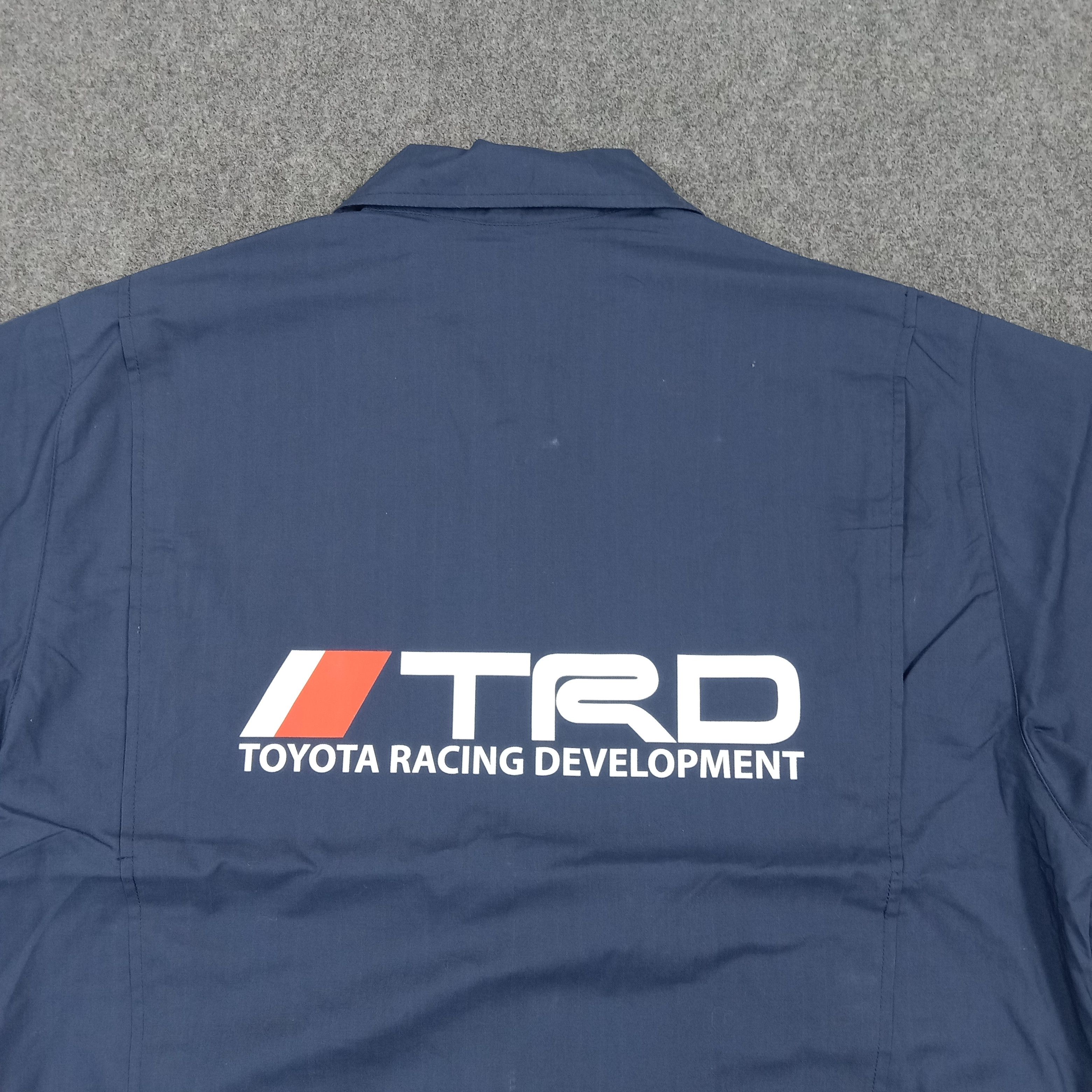Japanese Brand TRD Toyota Motorsports Custom Short Sleeve Jacket C286N24 Size US L / EU 52-54 / 3 - 2 Thumbnail