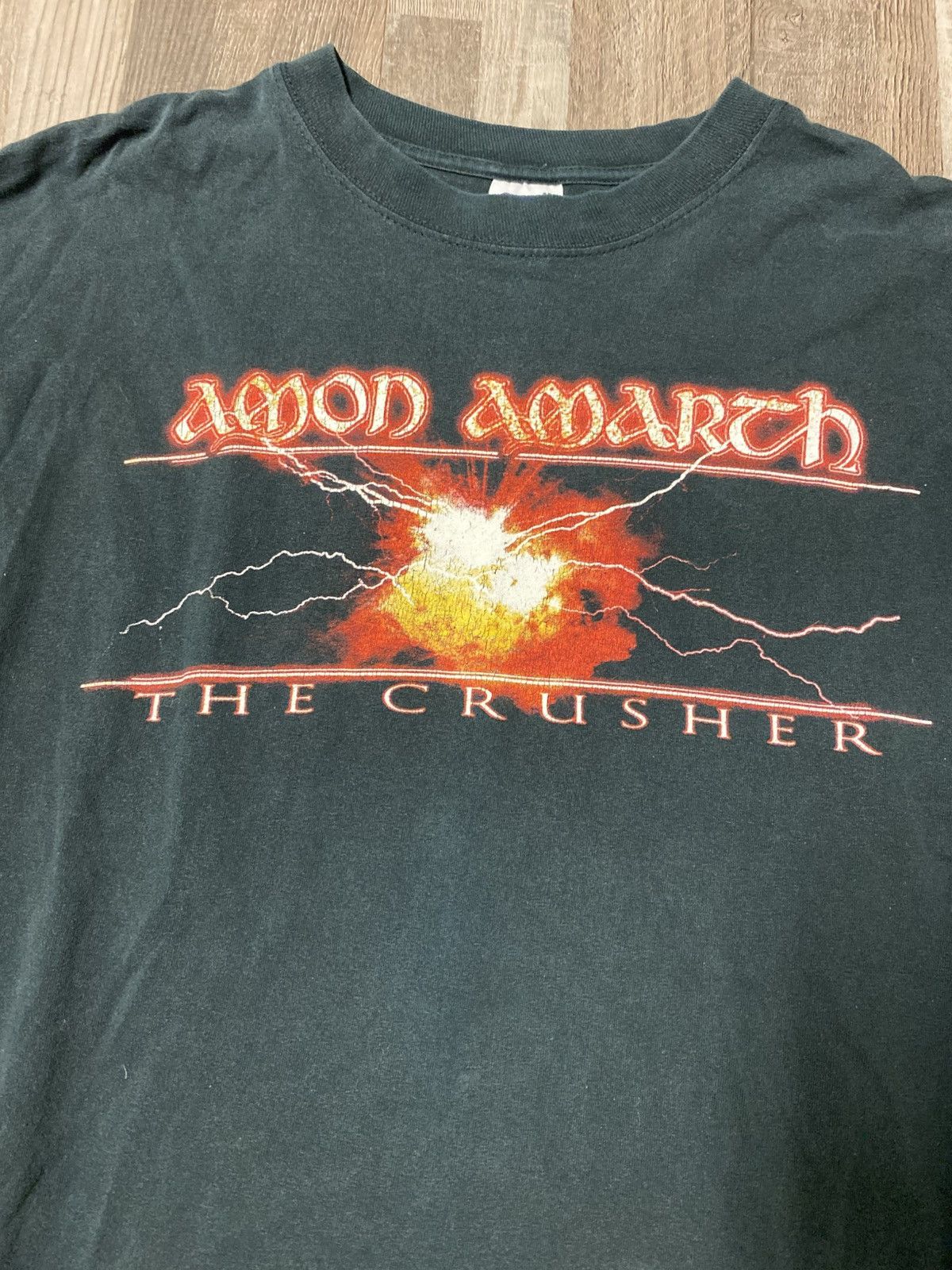 Band Tees Vintage Amon Amarth 2001 US Tour Longsleeve The Crusher Tee Size US XL / EU 56 / 4 - 5 Thumbnail