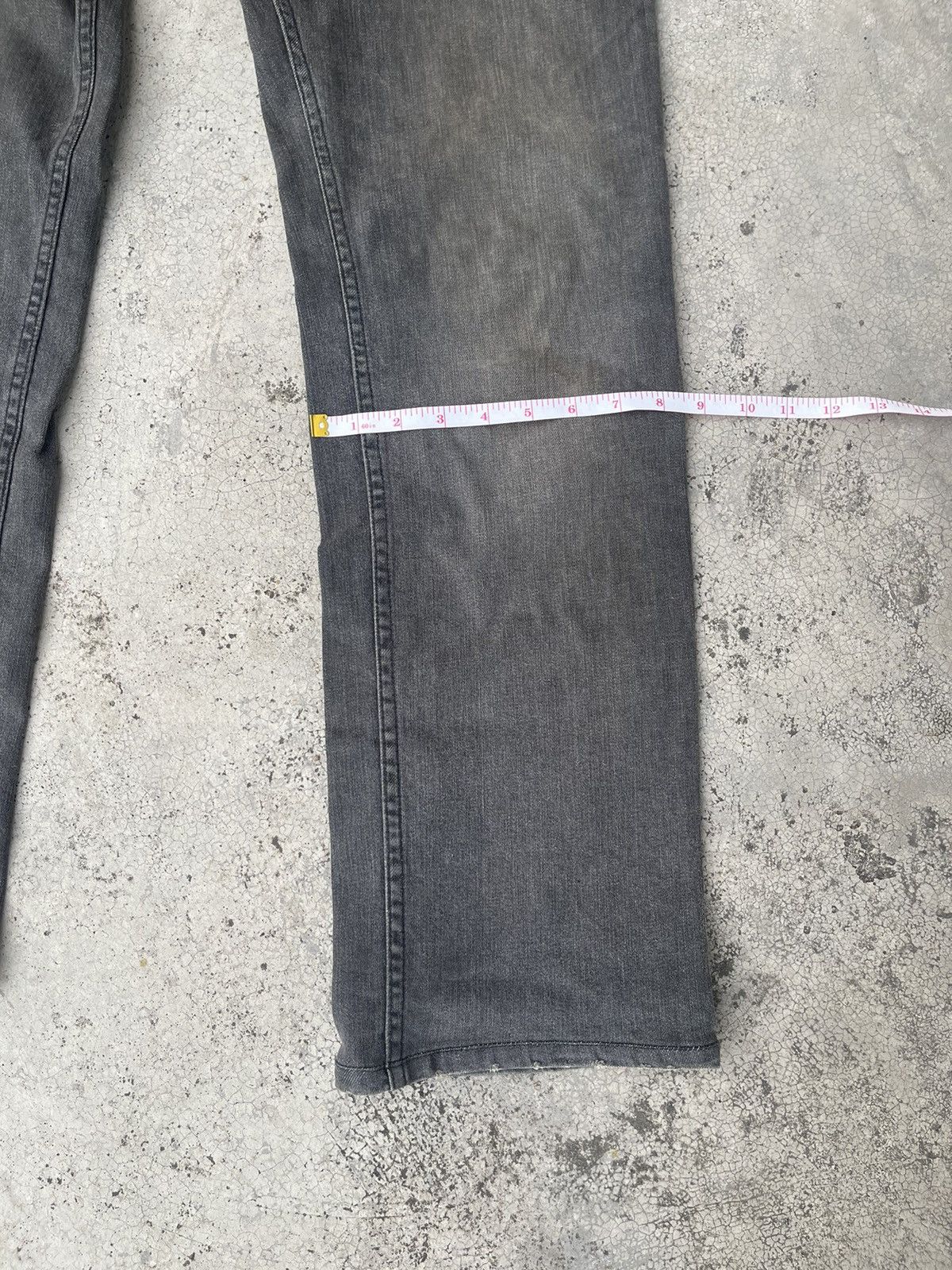 Helmut Lang Helmut Lang Denim Jeans Black Faded W32 L39 Made In Italy Size US 32 / EU 48 - 15 Thumbnail