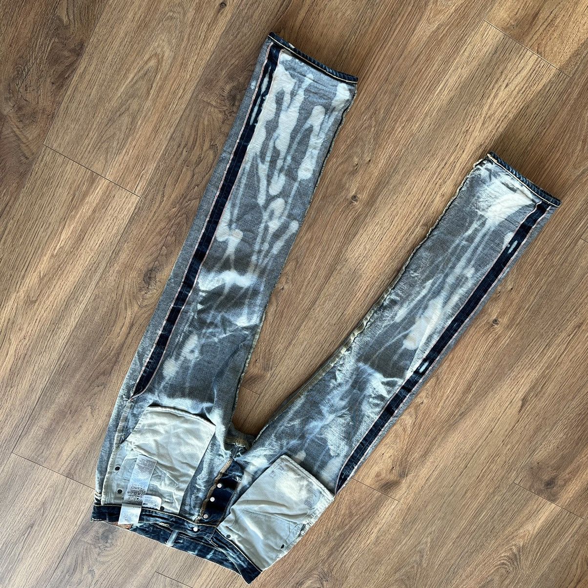 Levi's 🔥Levis selvedge denim full printed vintage pattern Size US 30 / EU 46 - 13 Thumbnail