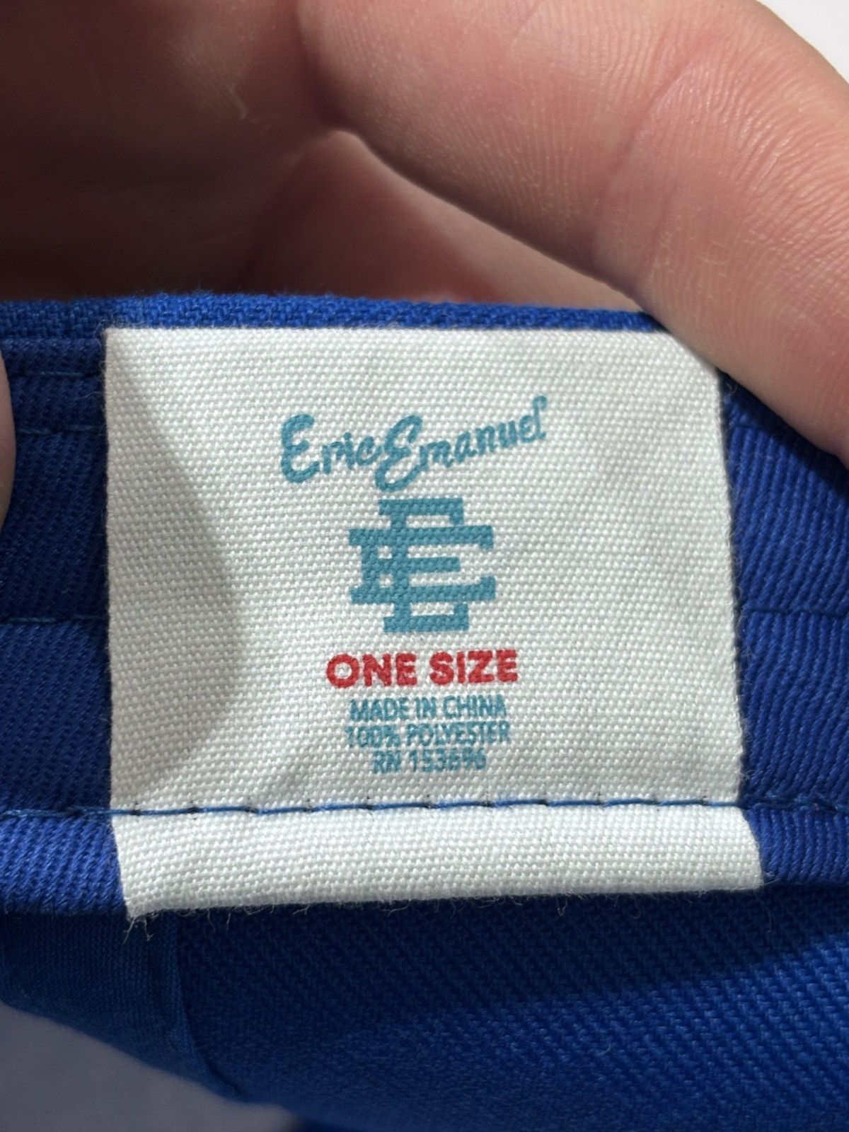Eric Emanuel Eric Emanuel Blue Cap Size ONE SIZE - 7 Thumbnail