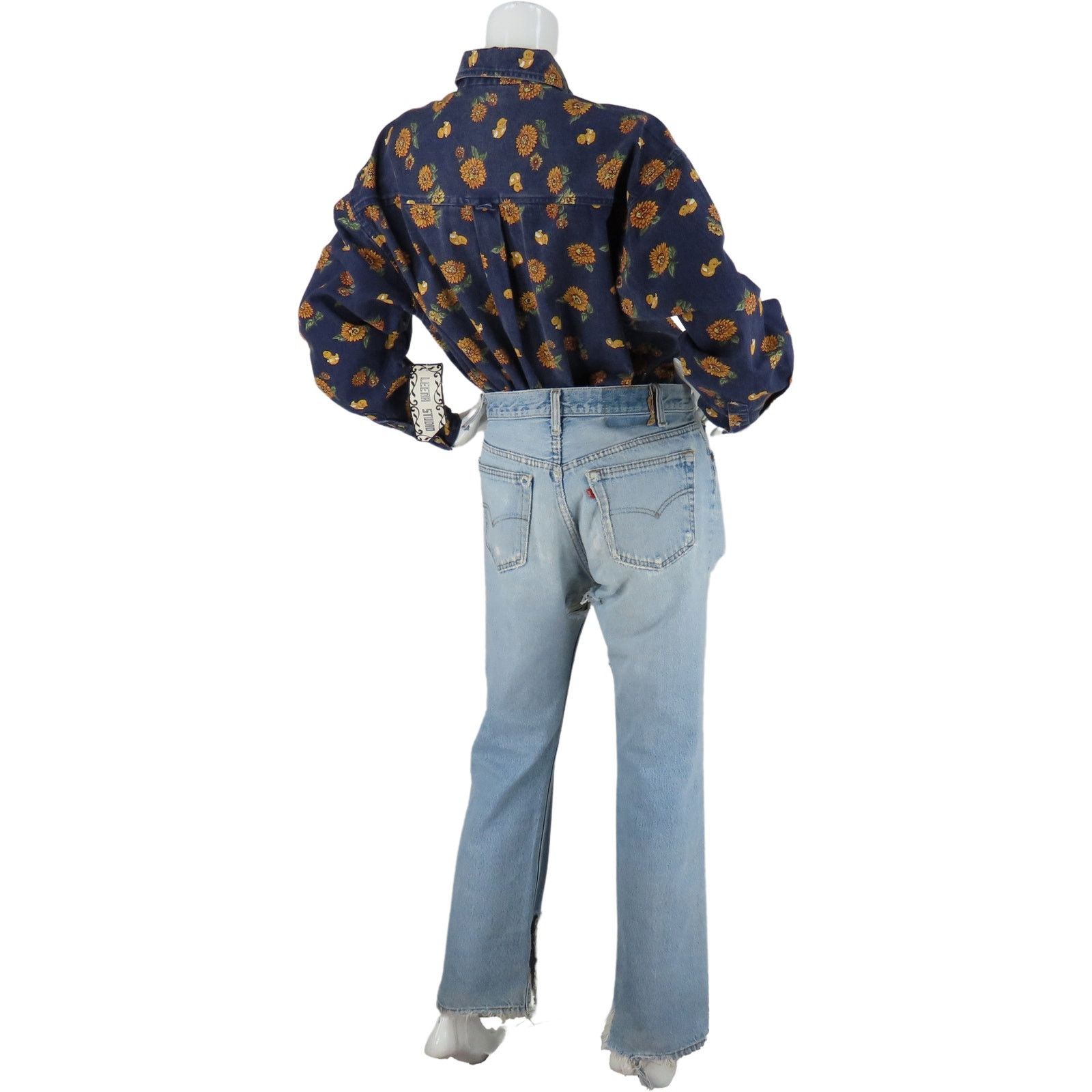 Levi's 80s Vintage Levi's 501 Distressed Light Wash Denim Jeans Size US 31 - 10 Thumbnail