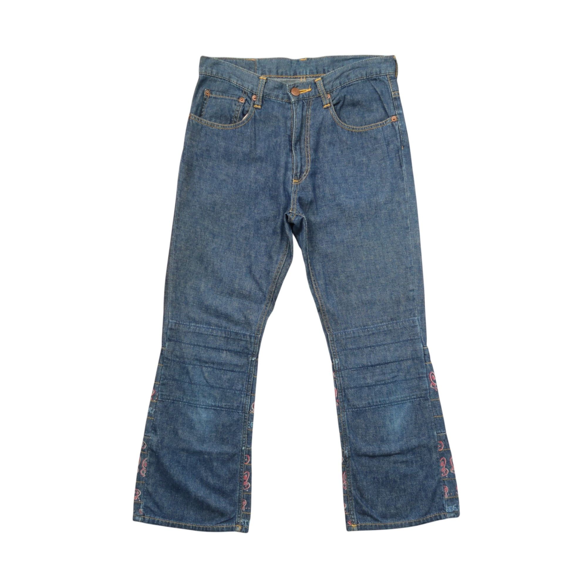 Hysteric Glamour 90s Hysteric Glamour Kinky Hagi Lower Skull Y2K Woman Denim Size US 30 / EU 46 - 2 Thumbnail