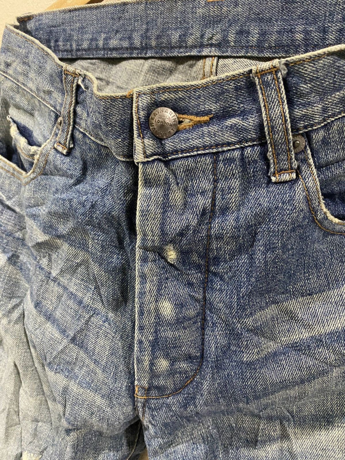 Katharine Hamnett London Katherine Hamnett Whiskers Denim Size US 32 / EU 48 - 6 Thumbnail