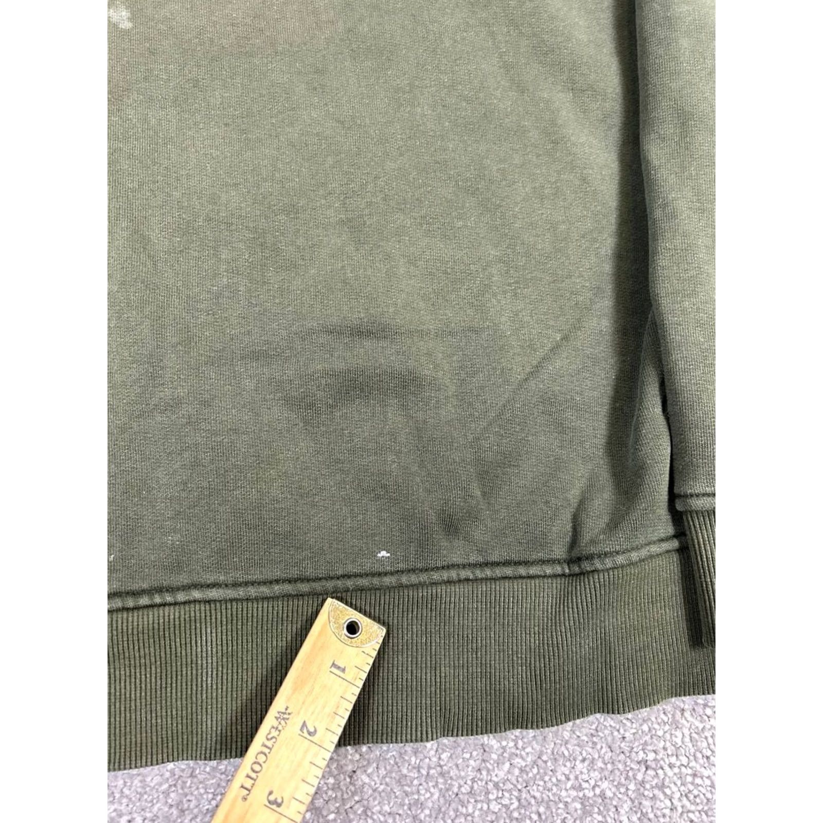 Everlane Everlane Sweatshirt Mens 2XL Green Cotton Pullover Crew Neck Logo Solid Long Sleeve Shirt Size US XXL / EU 58 / 5 - 7 Thumbnail