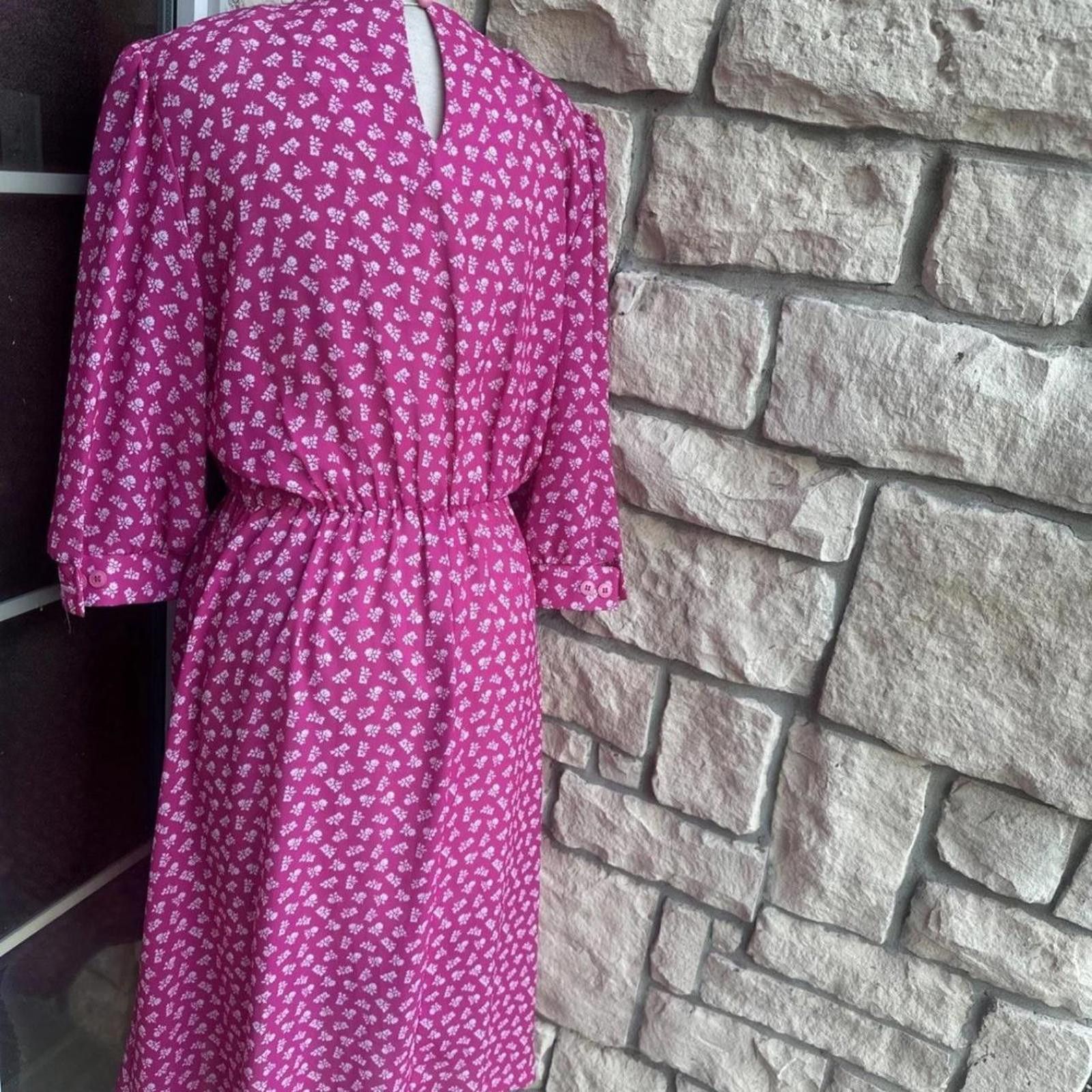Other Pink vintage 80s dress #80s Size S / US 4 / IT 40 - 2 Thumbnail