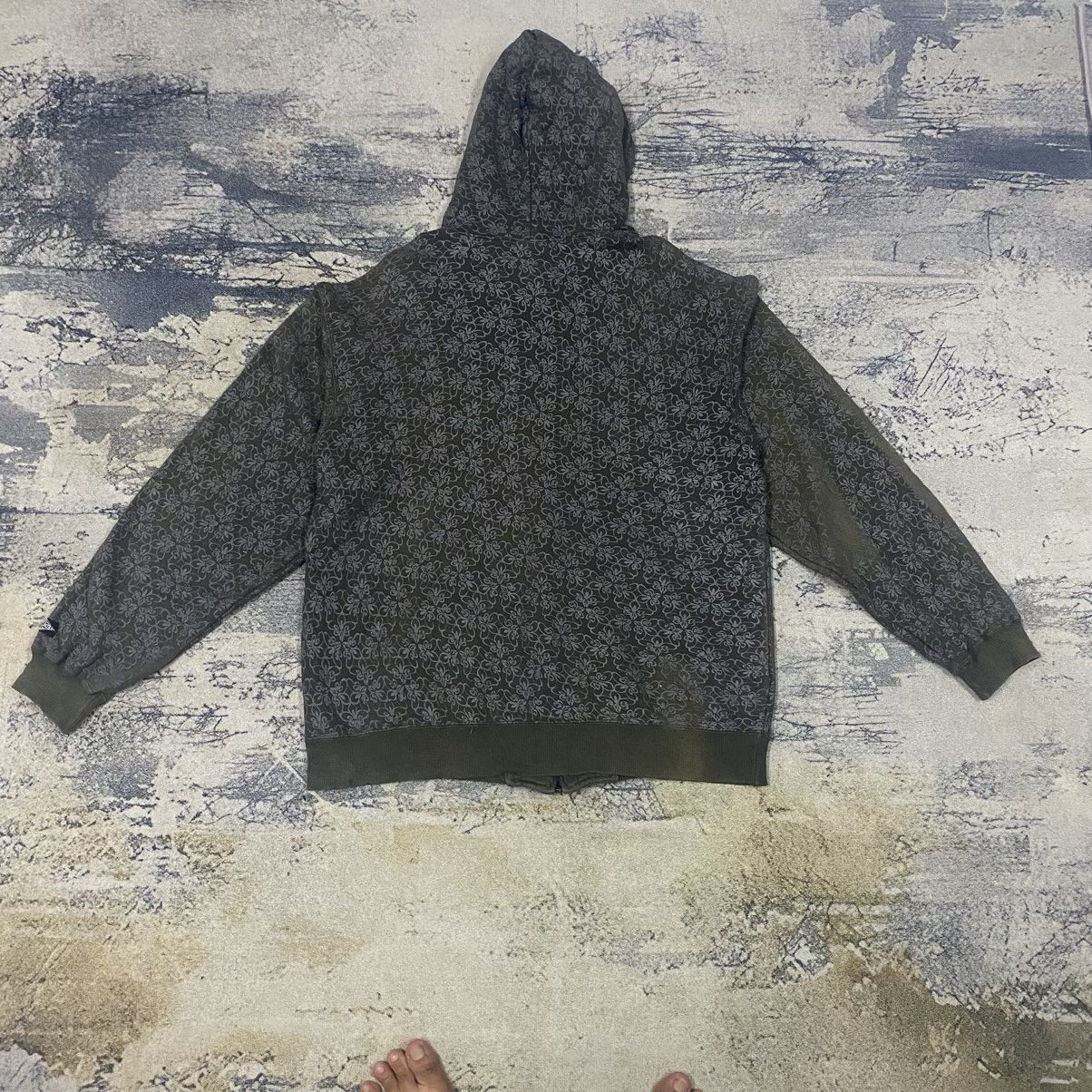 Japanese Brand × Vintage Vintage Japan Monogram Hoodies Zipper Jacket Size US M / EU 48-50 / 2 - 2 Thumbnail