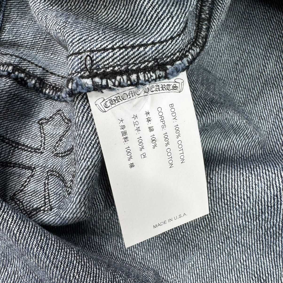 Chrome Hearts Cutout cross patch denim button up shirt Size US M / EU 48-50 / 2 - 12 Thumbnail
