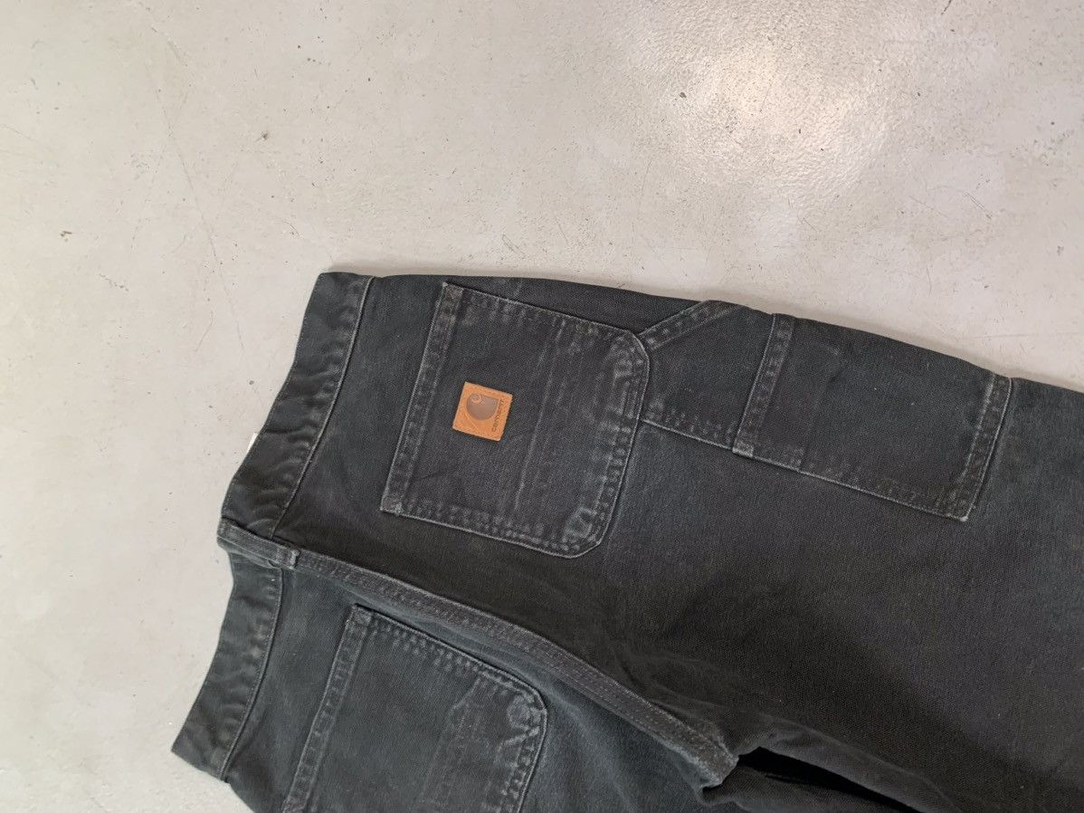Carhartt Vintage Carhartt B11 blk carpenter workwear denim Size US 30 / EU 46 - 8 Thumbnail