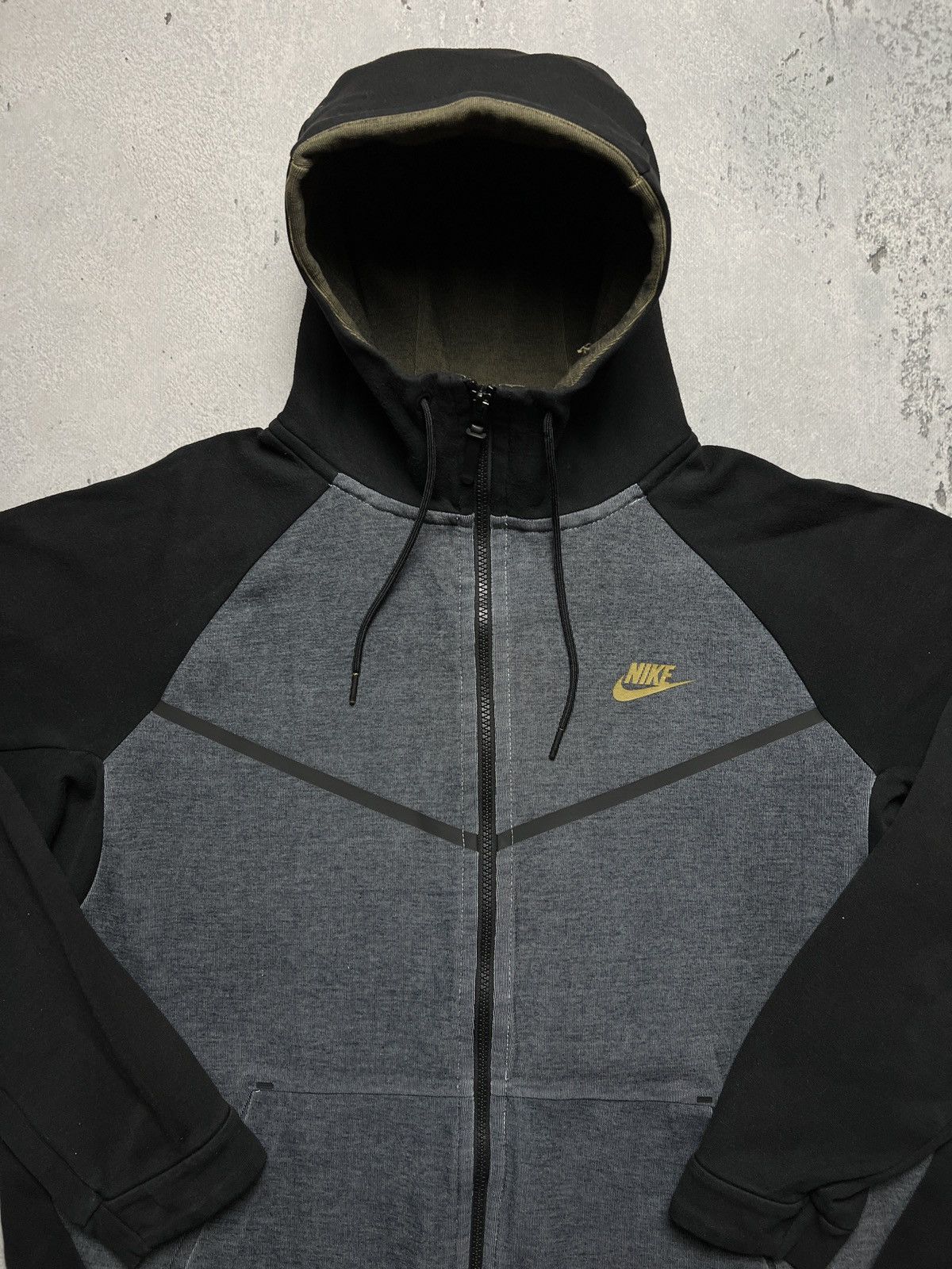 Jordan Brand Zip Up Hoodie Nike Tech Fleece Drill y2k Zipper Size US XL / EU 56 / 4 - 6 Thumbnail