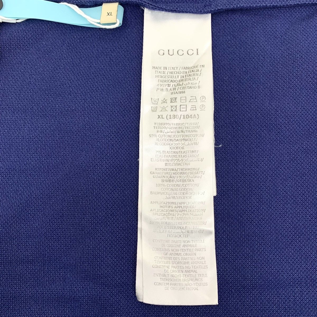 Gucci Gucci Collared Single-breasted Short Sleeve Polo Shirt K26WX Size US XL / EU 56 / 4 - 7 Thumbnail