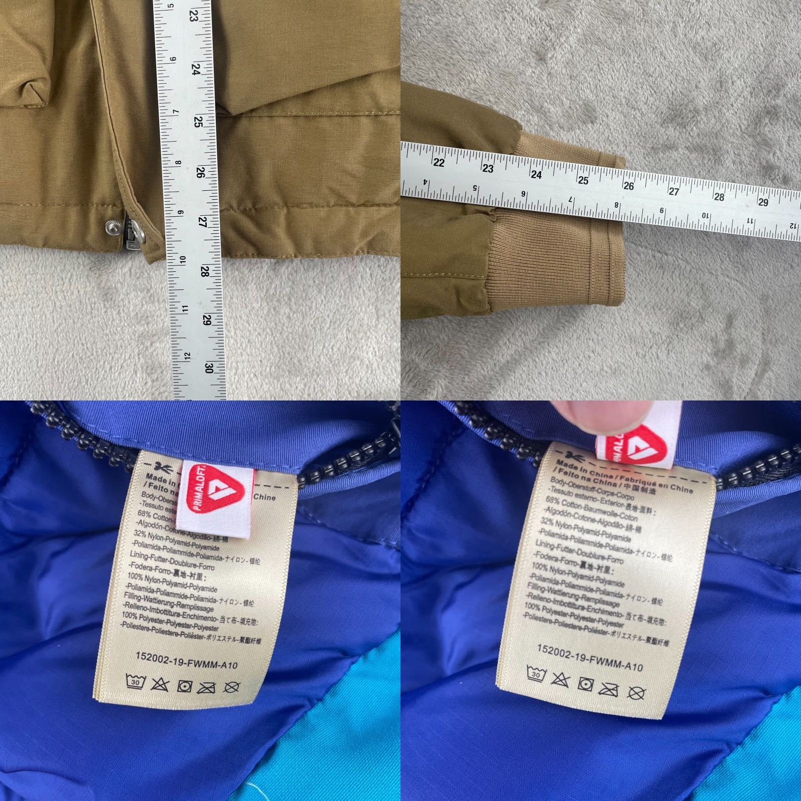 Scotch & Soda SCOTCH & SODA K22 Parka Jacket Mens L Beige Full Zip Hooded Insulated Water Wind Resistant Nylon Canvas - 62 chars Size US L / EU 52-54 / 3 - 9 Thumbnail