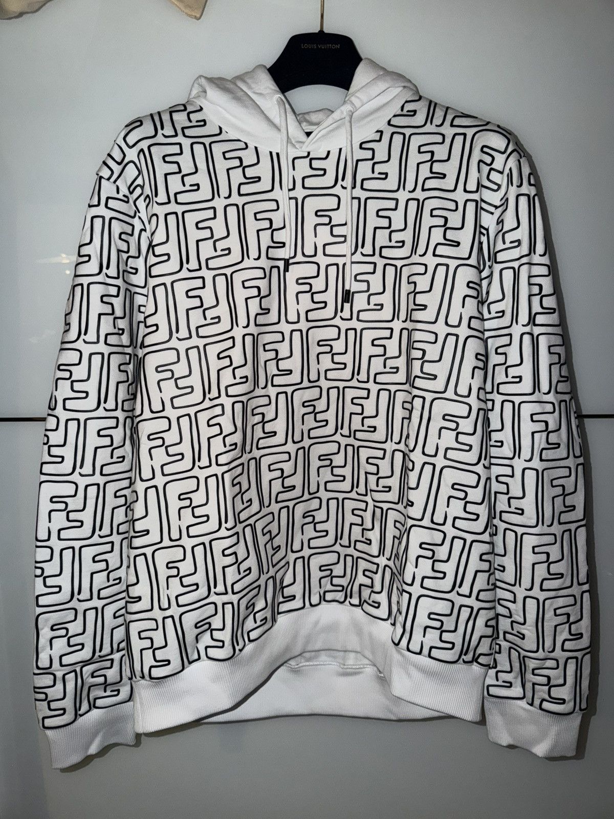 Fendi Fendi 3D Logo Hoodie Size US XXL / EU 58 / 5 - 1 Thumbnail