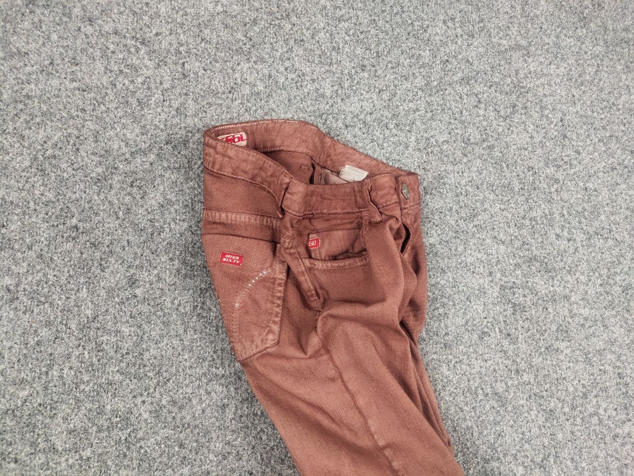 Miss Sixty Vintage Miss Sixty Y2K Style Flared Denim brown Jeans Size 24" / US 00 / IT 34 - 5 Thumbnail