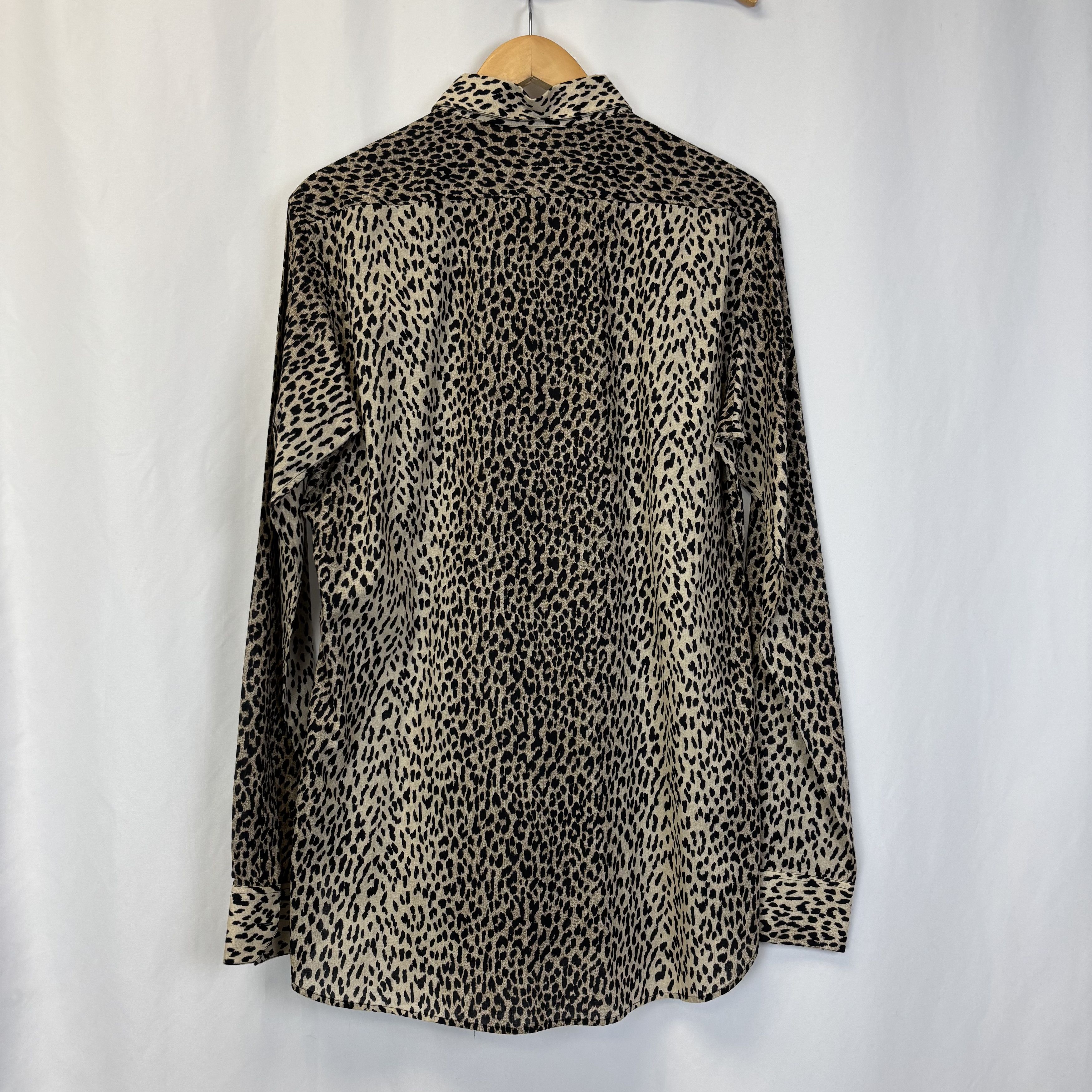 Saint Laurent Paris Saint Laurent Leopard Shirt Size US XL / EU 56 / 4 - 2 Thumbnail