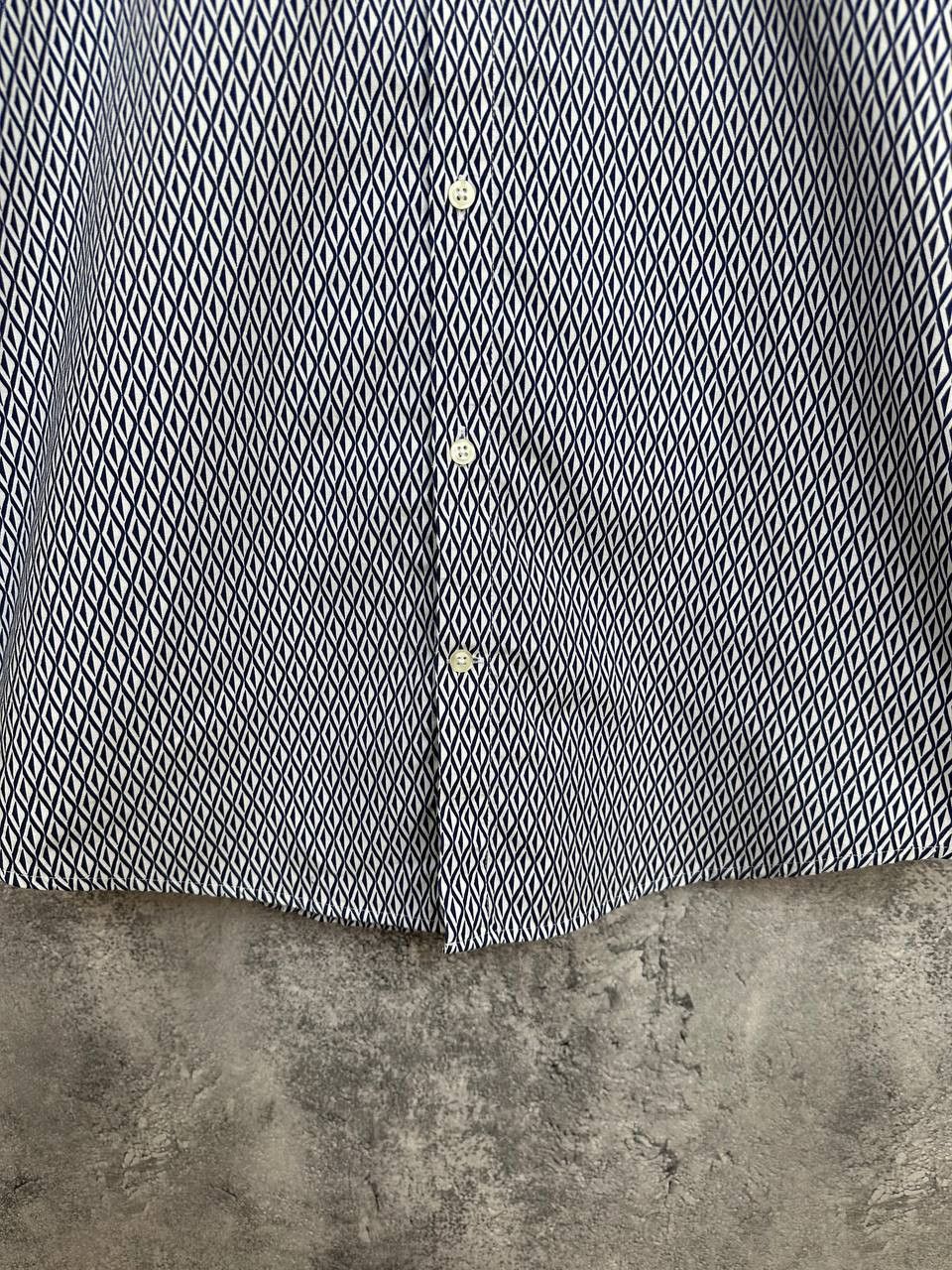 Reiss Reiss Capri Button Up Shirt Geometric Pattern SS Slim Fit Size US L / EU 52-54 / 3 - 7 Thumbnail