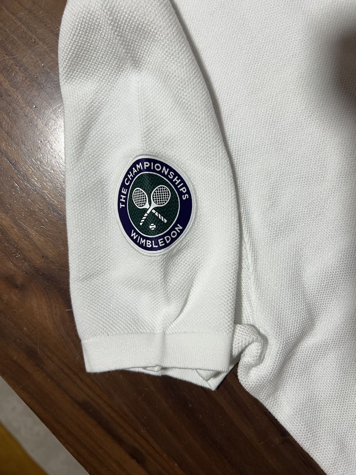 Polo Ralph Lauren Polo Ralph Lauren Wimbledon Cotton Polo-Collar Sweater White Size US XL / EU 56 / 4 - 4 Thumbnail