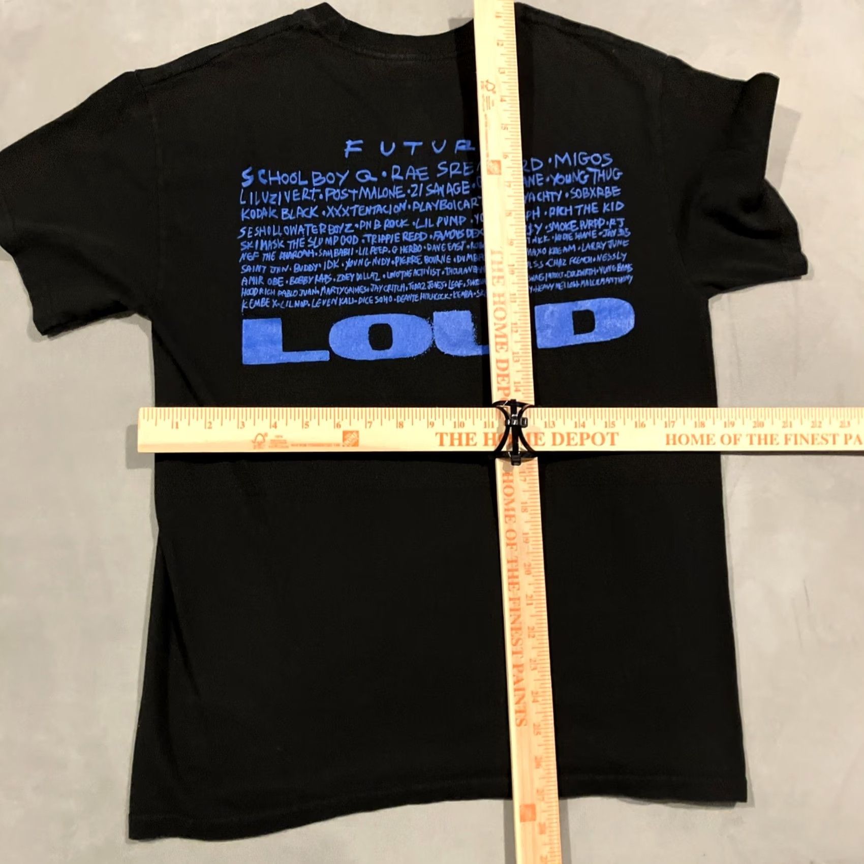 Vintage Rolling Loud 2017 Los Angeles Concert Tour FUTURE T Shirt Medium Awesome Size US M / EU 48-50 / 2 - 6 Thumbnail