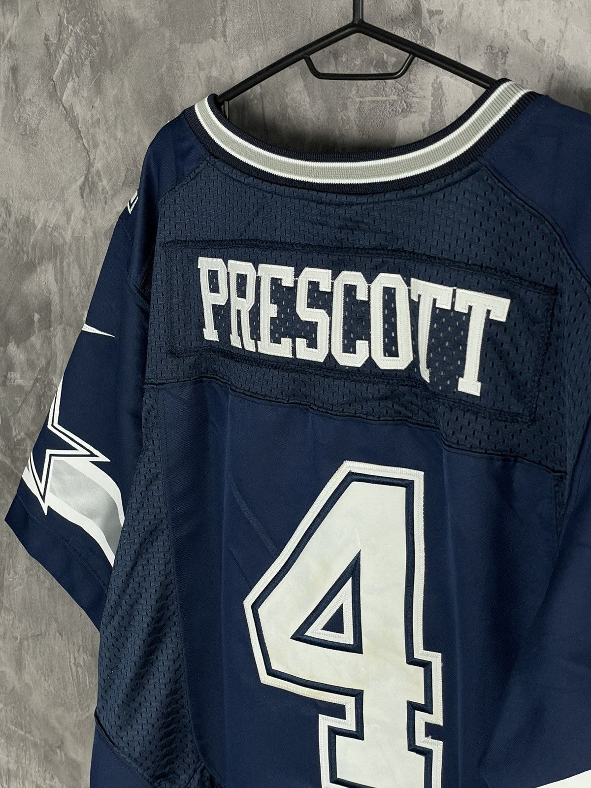 NFL × Nike × Vintage 🌟 VINTAGE 00’S NIKE NFL DALLAS COWBOYS „PRESCOTT 4” JERSEY Size US M / EU 48-50 / 2 - 9 Thumbnail