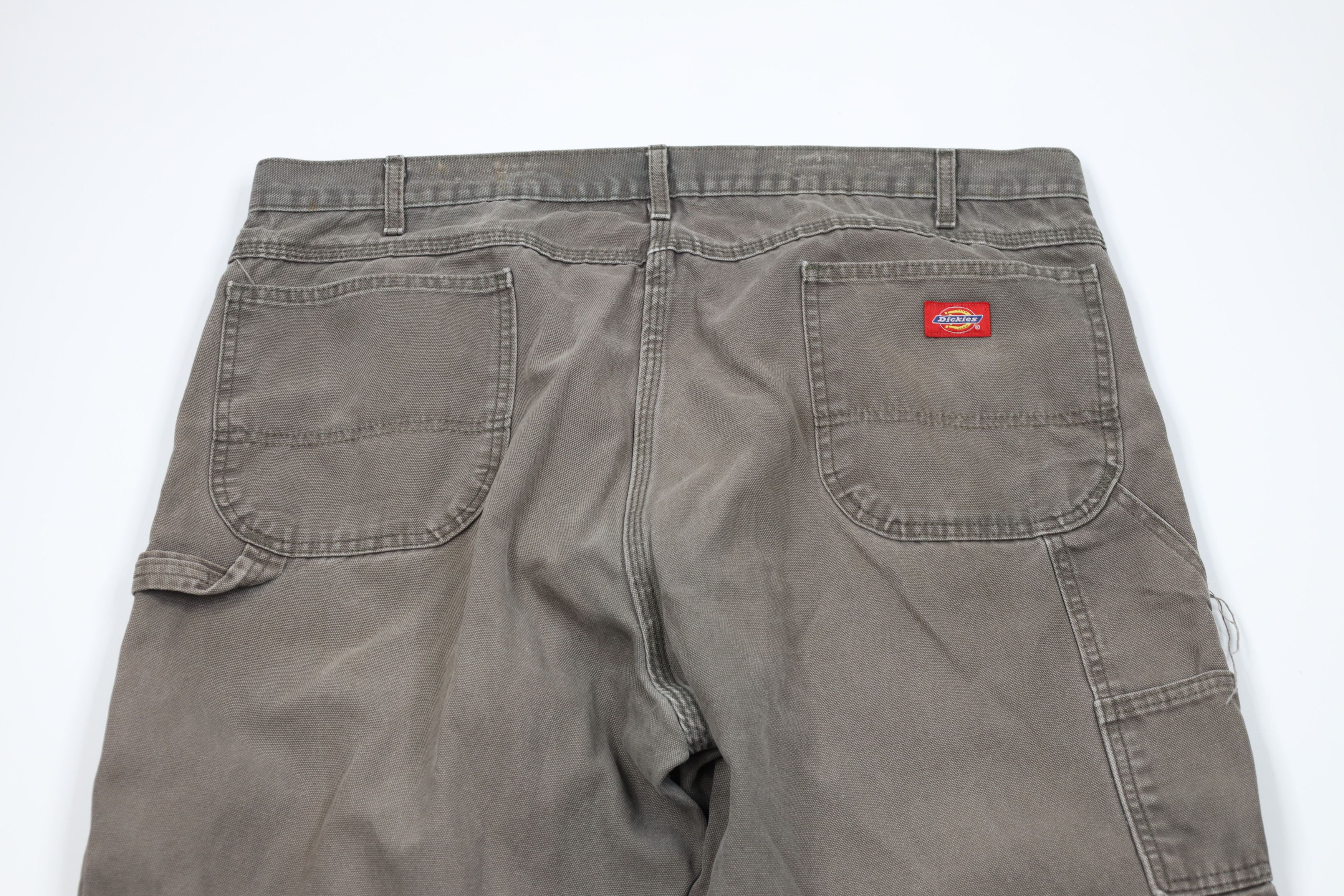 Dickies Vintage Dickies Spell Out Wide Leg Canvas Dungaree Pants Size US 42 / EU 58 - 12 Thumbnail