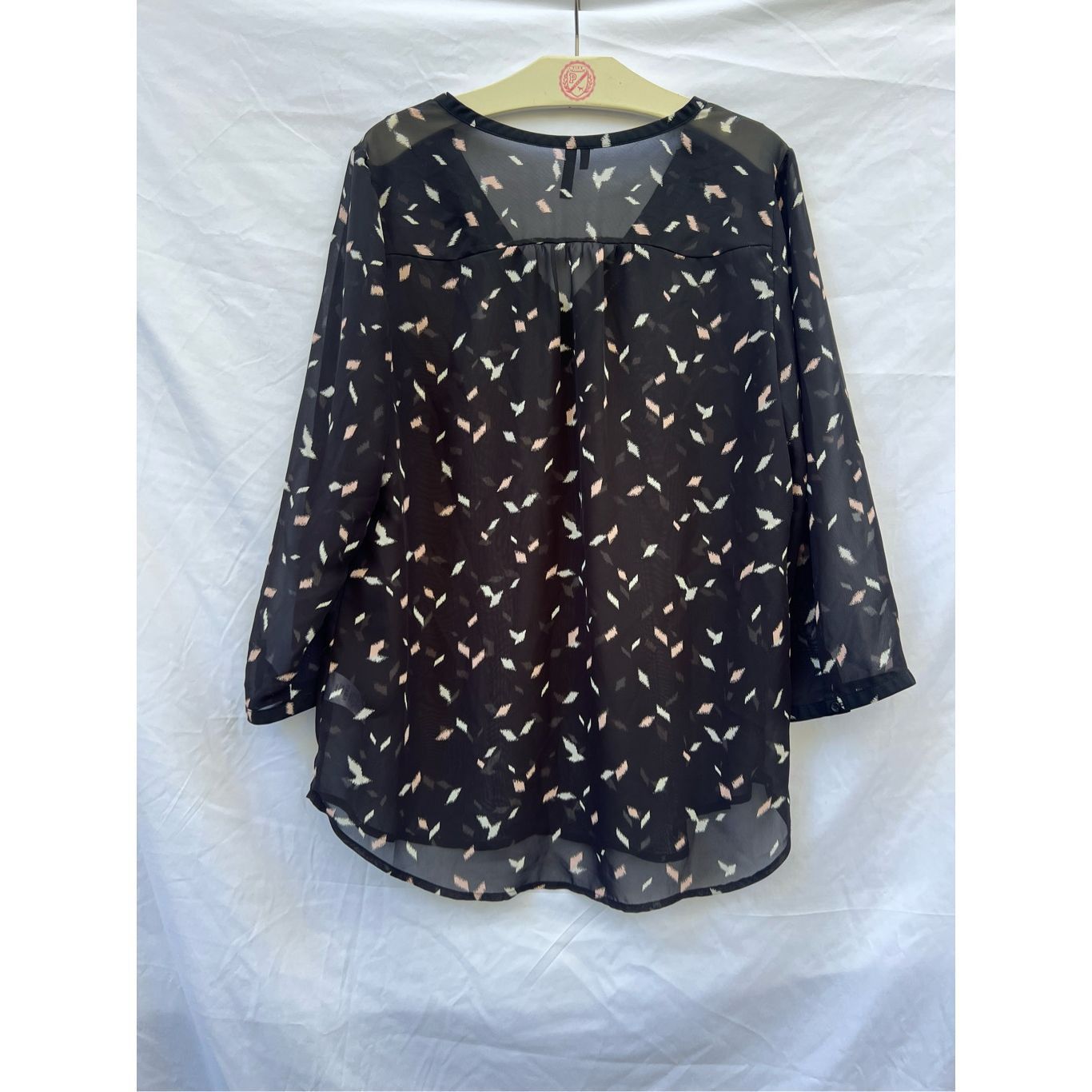 Other Maurices Black Light Weight 3/4 Length Sleeve Top Woman’s Si Size M / US 6-8 / IT 42-44 - 5 Thumbnail