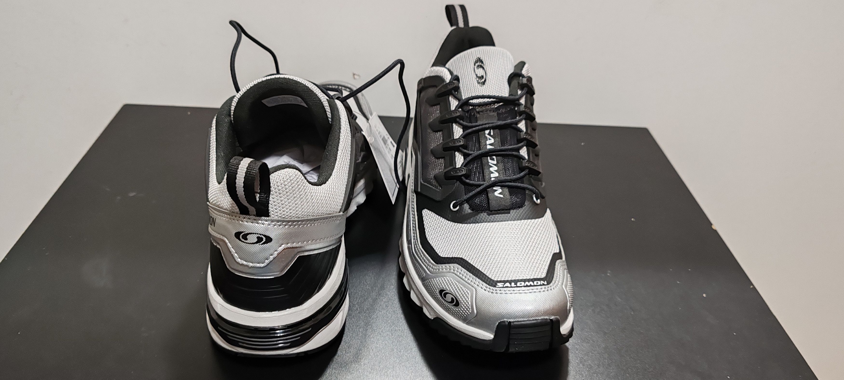 Salomon Salomon ACS +FT Glacier Gris/Black/Silver Tg:Eur 46 Size US 12.5 / EU 45-46 - 9 Thumbnail