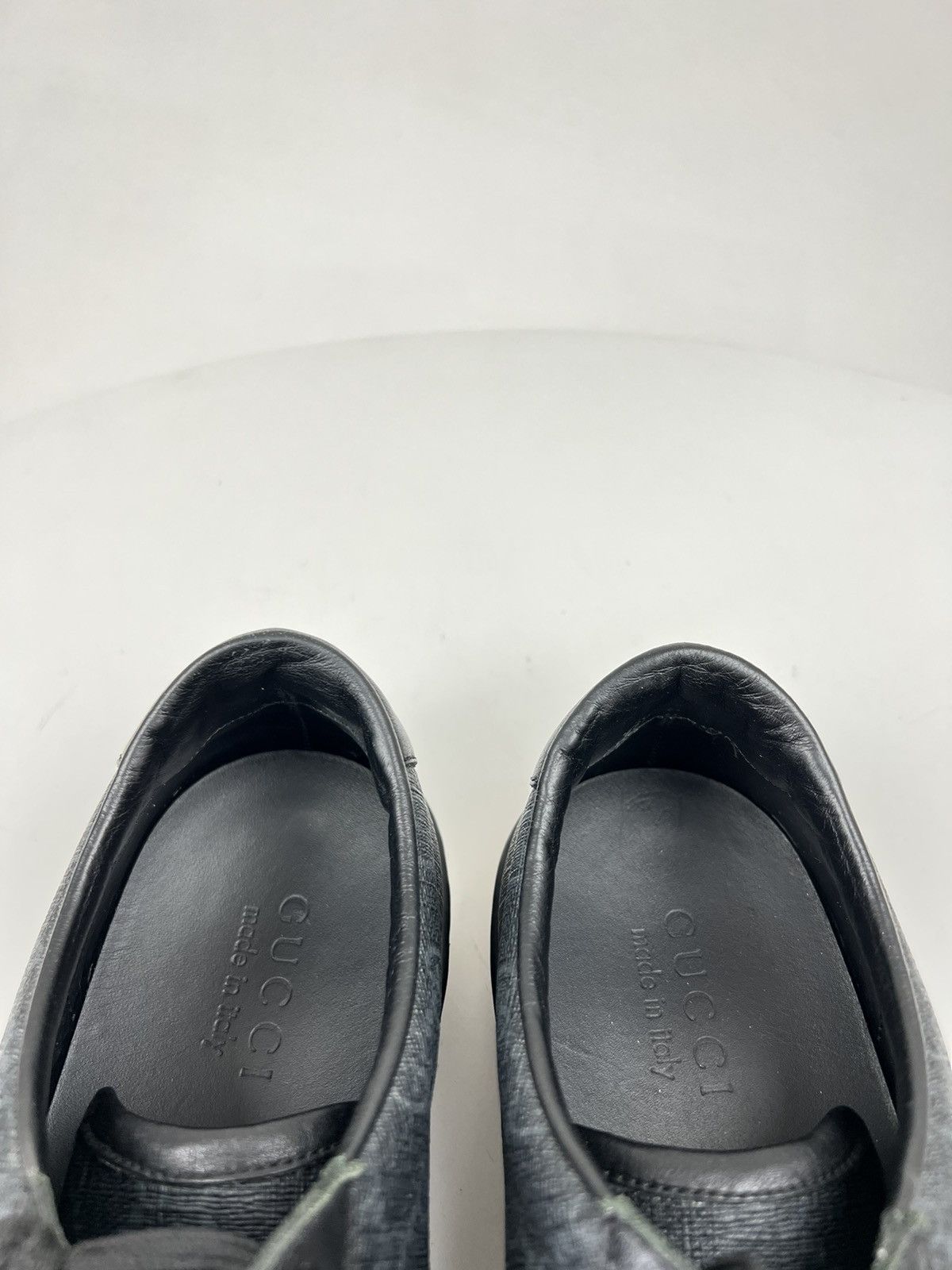 Gucci GUCCI Sneakers Low Top Leather Shoes BROOKLYN GG Monogram Size US 8 / EU 41 - 16 Thumbnail