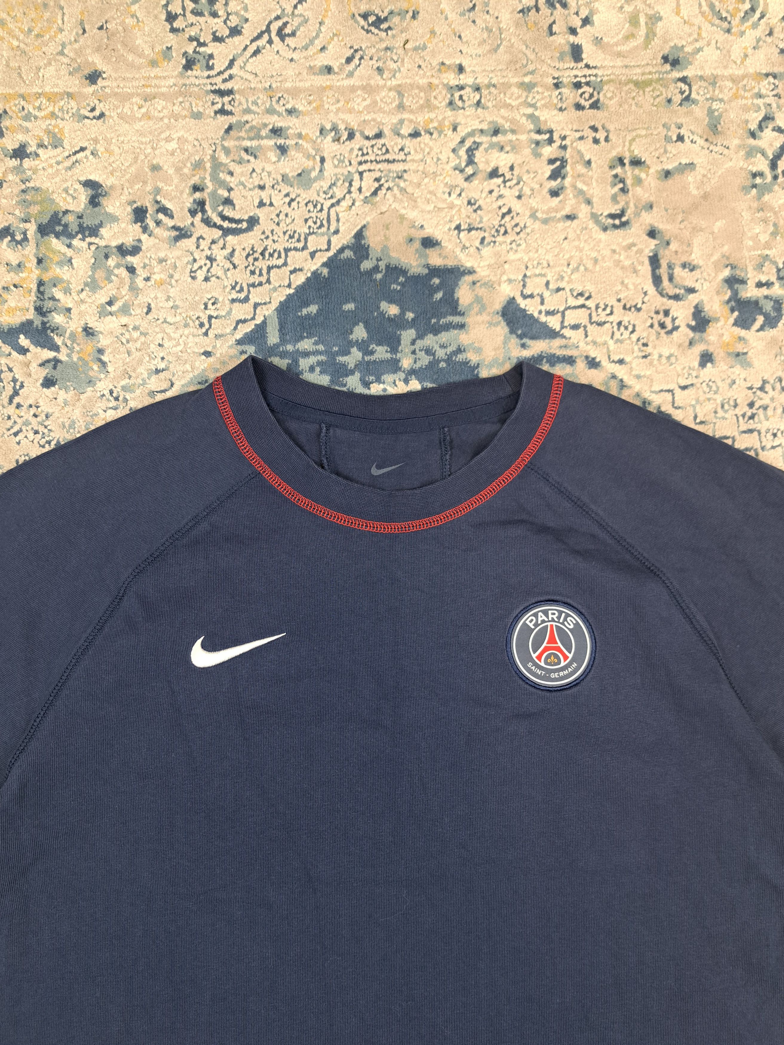 Nike Nike x PSG Loose Fit Heavyweight Cotton Blokecore Tee Size US M / EU 48-50 / 2 - 2 Thumbnail