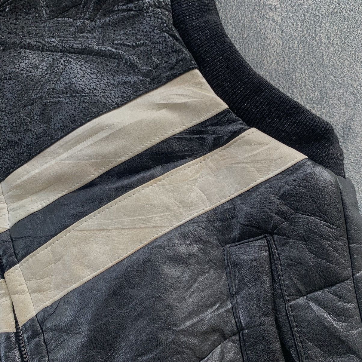 Japanese Brand × Le Grande Bleu (L.G.B.) × Roen Roen Leather Vest Thinsulate Insulation Size US S / EU 44-46 / 1 - 5 Thumbnail