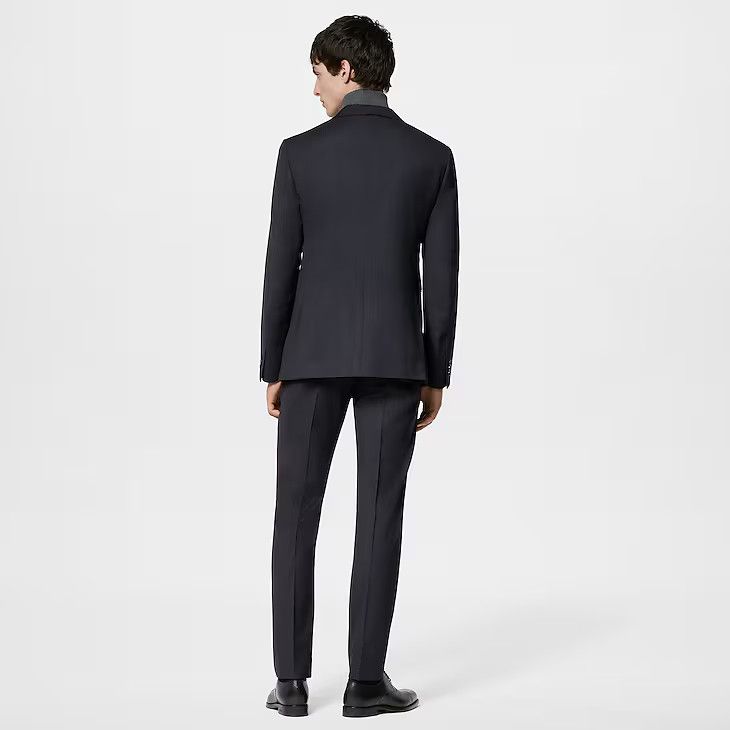 Louis Vuitton Single-Breasted Wool Blend Pont Neuf Suit - 54 XL Size 54L - 6 Thumbnail