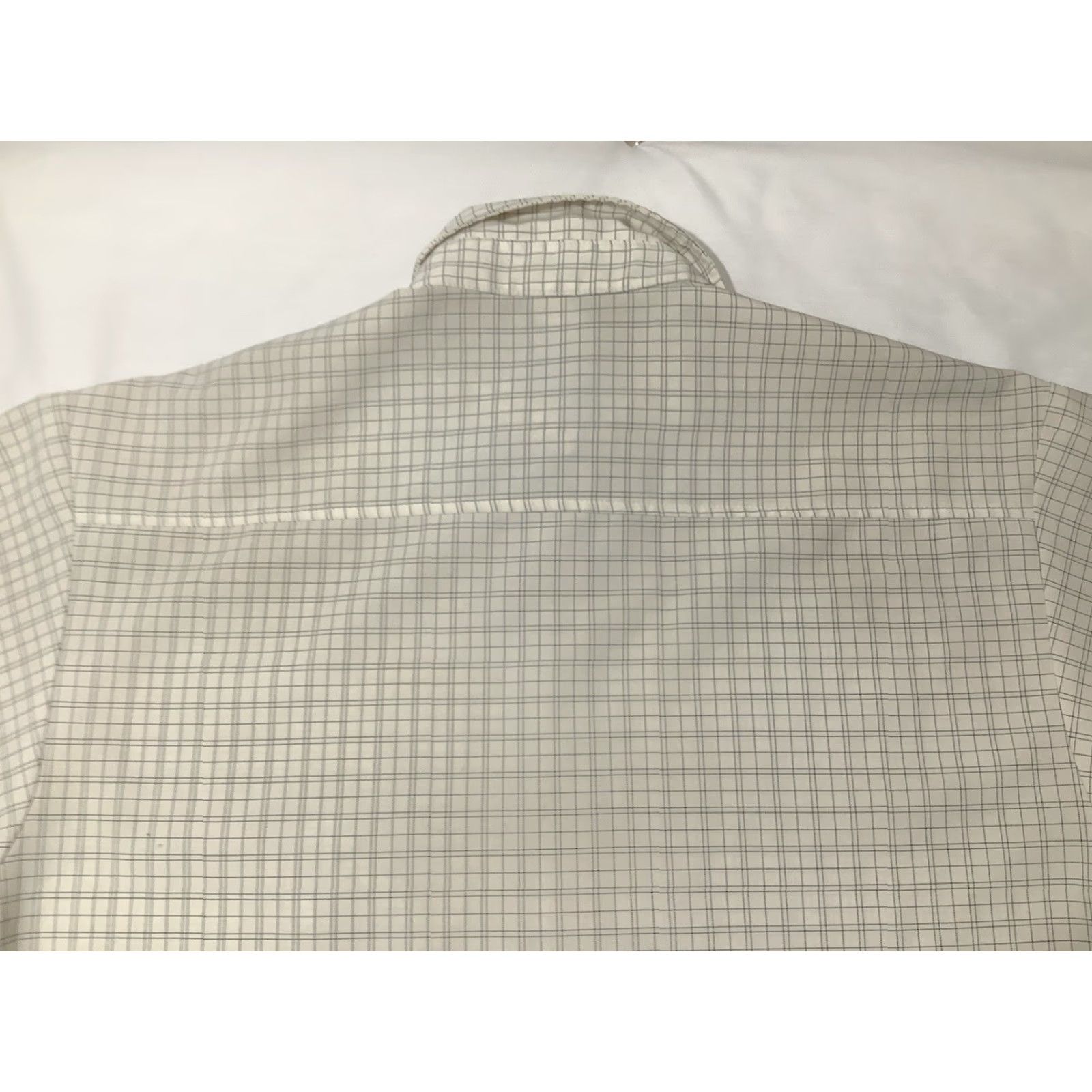 Vintage VINTAGE Cal Top Shirt Mens 3XL Beige Plaid Button Up Polyester Made in USA Size US XXL / EU 58 / 5 - 6 Thumbnail