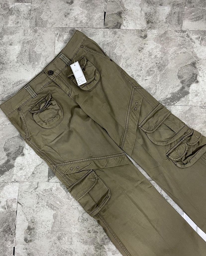 Hysteric Glamour 🔥 Rare Design Travis Scott Tactical Multi Pocket Brown Army Size US 31 - 3 Thumbnail