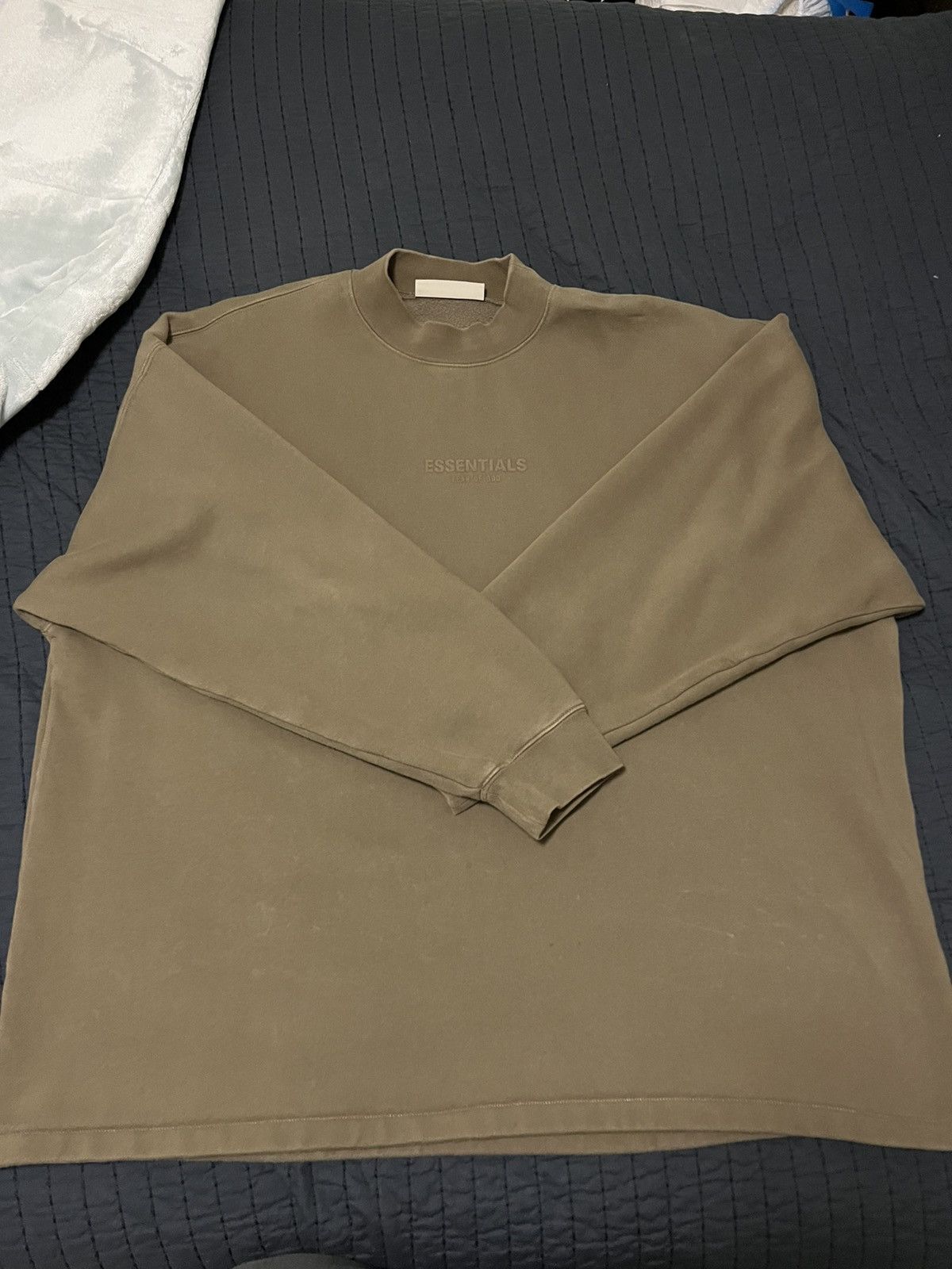 Essentials Essentials Brown Relaxed Sweatshirt Size US XXL / EU 58 / 5 - 1 Thumbnail