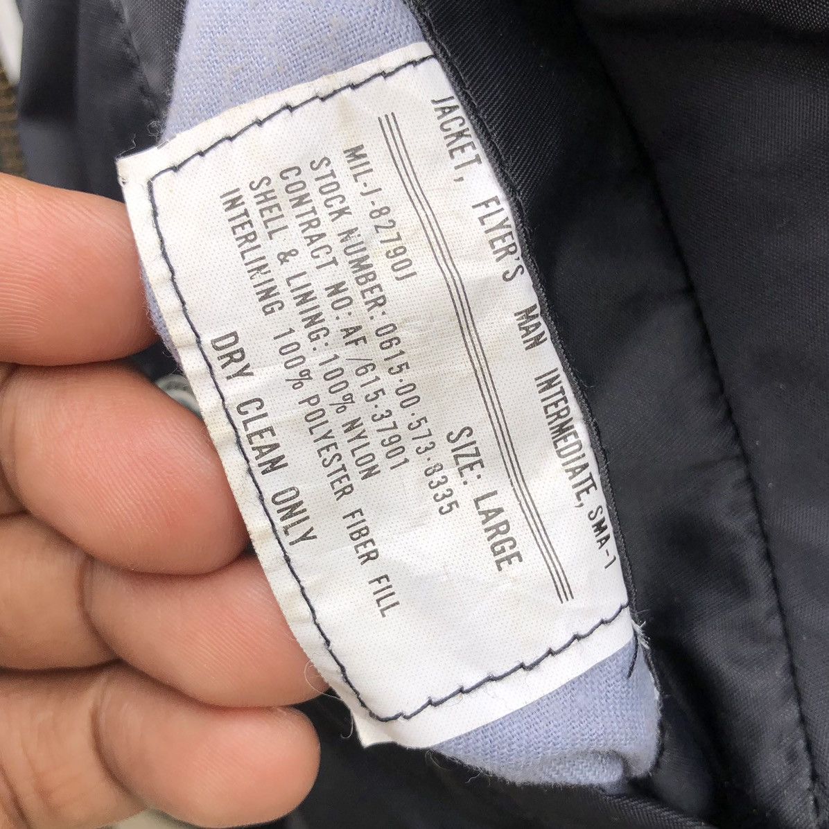 Vintage Vintage Flyer Man Intermediate Ma-1 Reversible Bomber Jacket Size US L / EU 52-54 / 3 - 15 Thumbnail