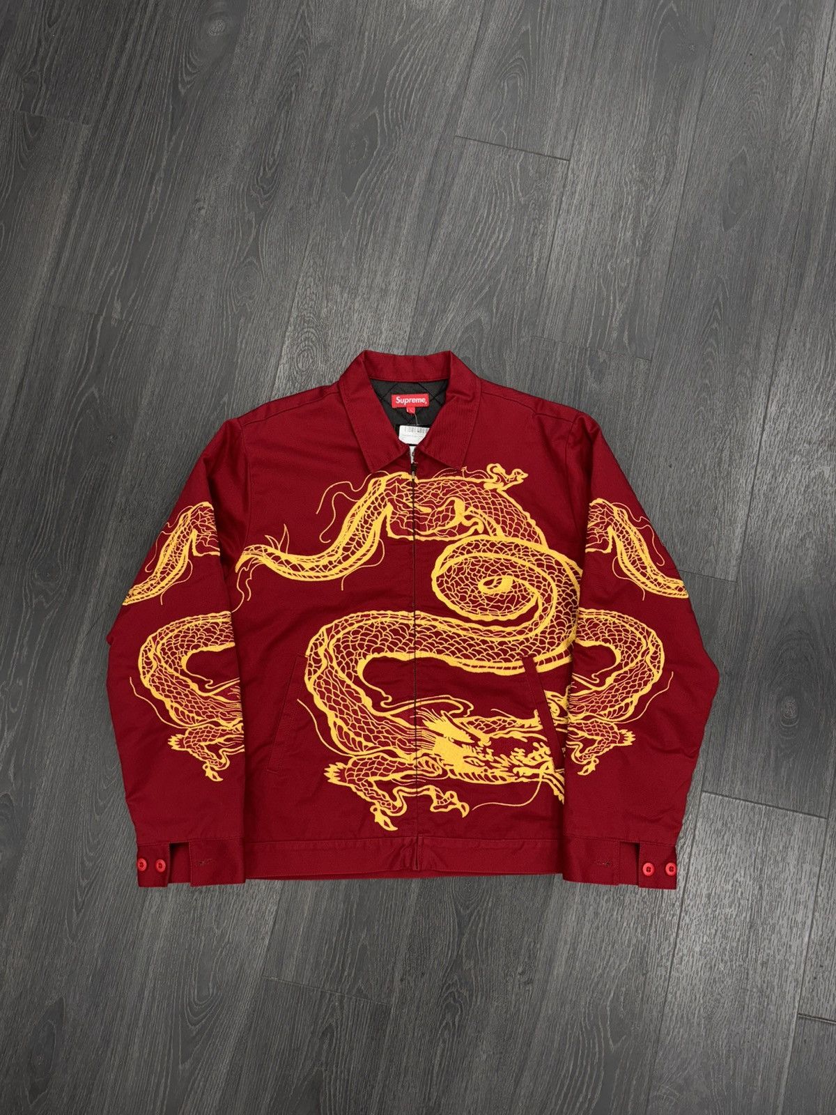 Supreme Supreme dragon work jacket | Grailed
