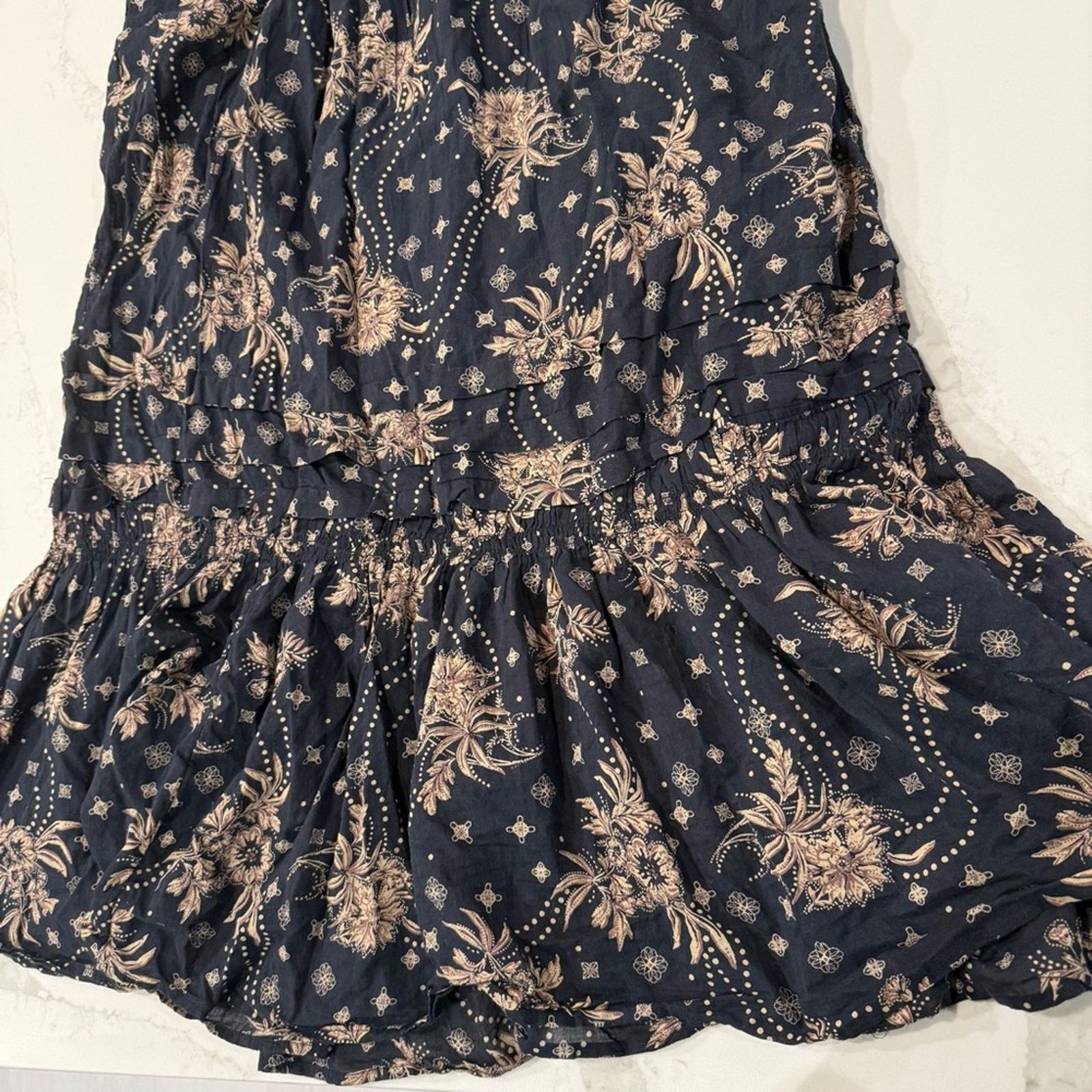 Free People Free People Golden Hour Smocked Bodice Maxi Dress Womens XS Size XS / US 0-2 / IT 36-38 - 14 Thumbnail