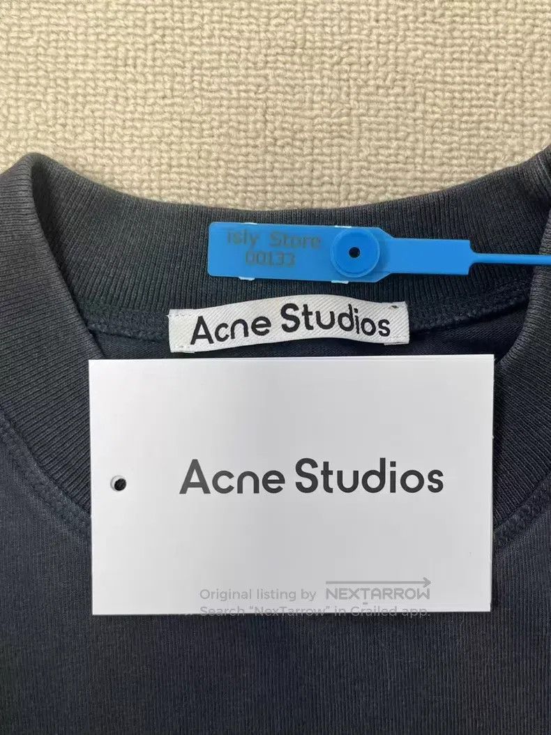 Acne Studios Acne Studios Cotton Crewneck T-Shirt, Black Size US S / EU 44-46 / 1 - 4 Thumbnail