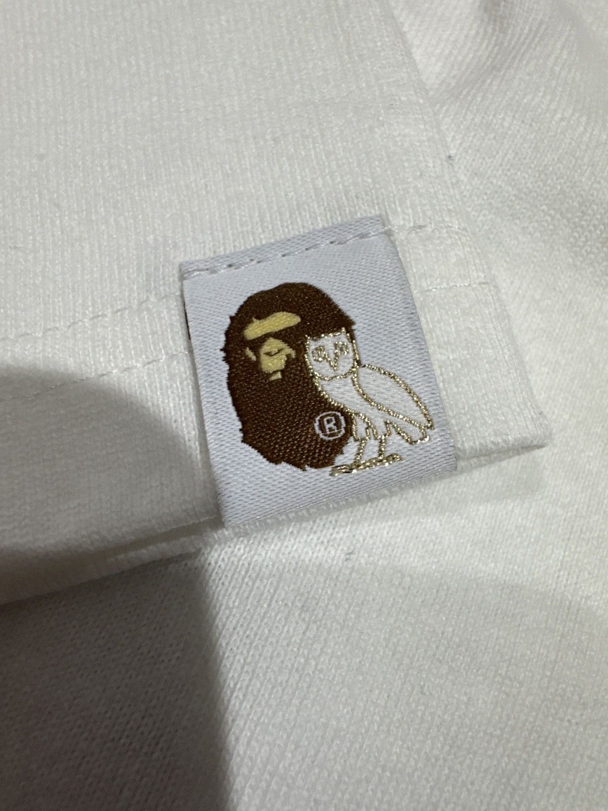 Bape × October's Very Own Bape x OVO Ape Head Tee White Size US L / EU 52-54 / 3 - 4 Thumbnail