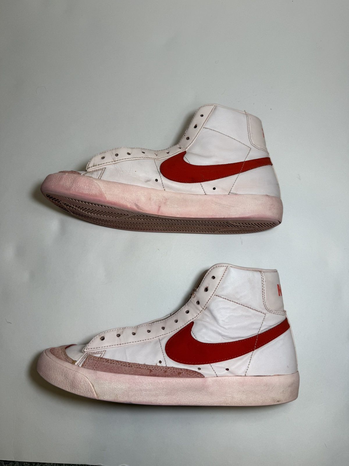 Nike Nike Blazer White Red Size 10 Size US 10 / EU 43 - 3 Thumbnail