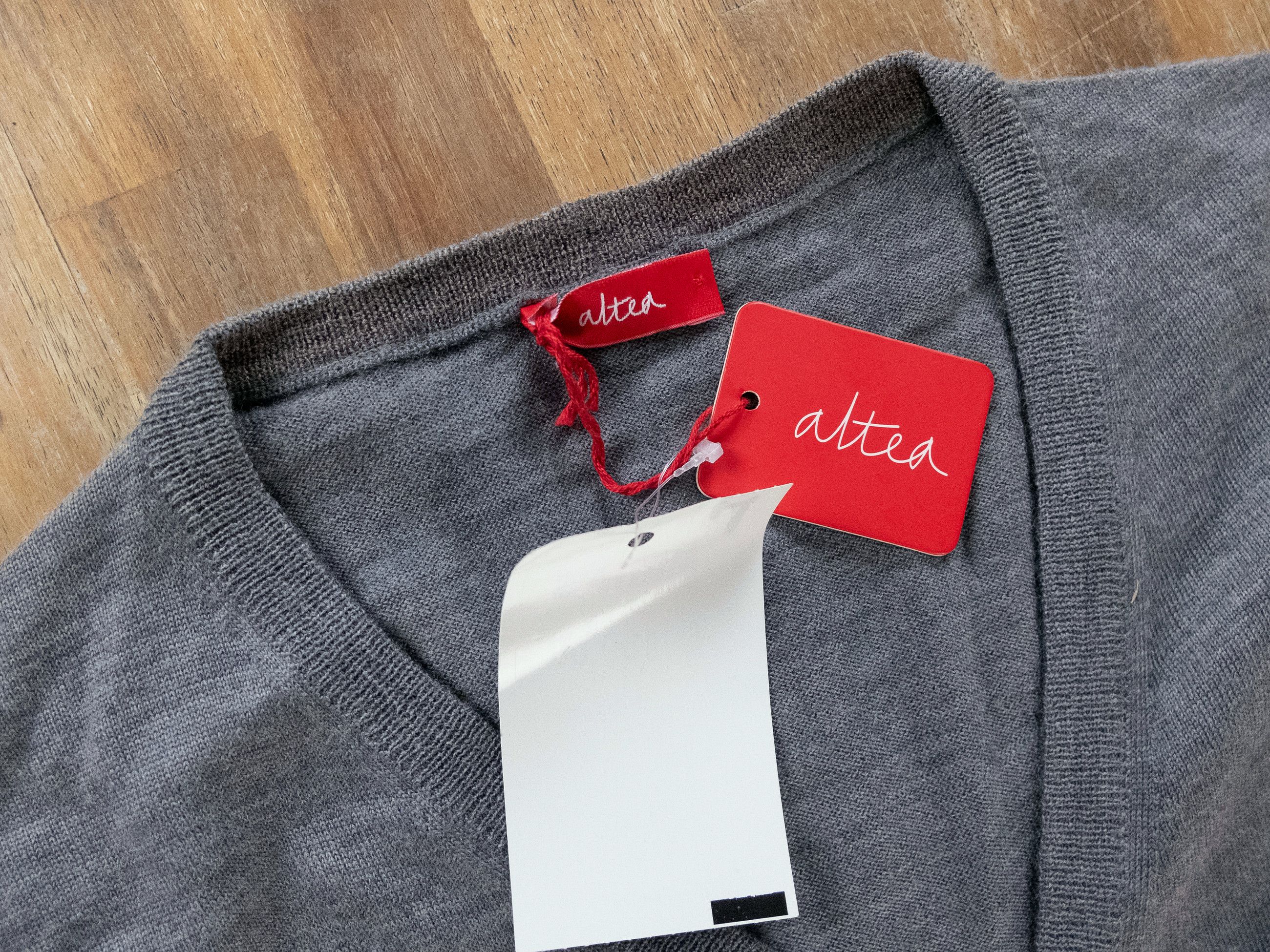 Altea ALTEA Milano gray wool cardigan sweater Medium NWT Size US M / EU 48-50 / 2 - 2 Thumbnail